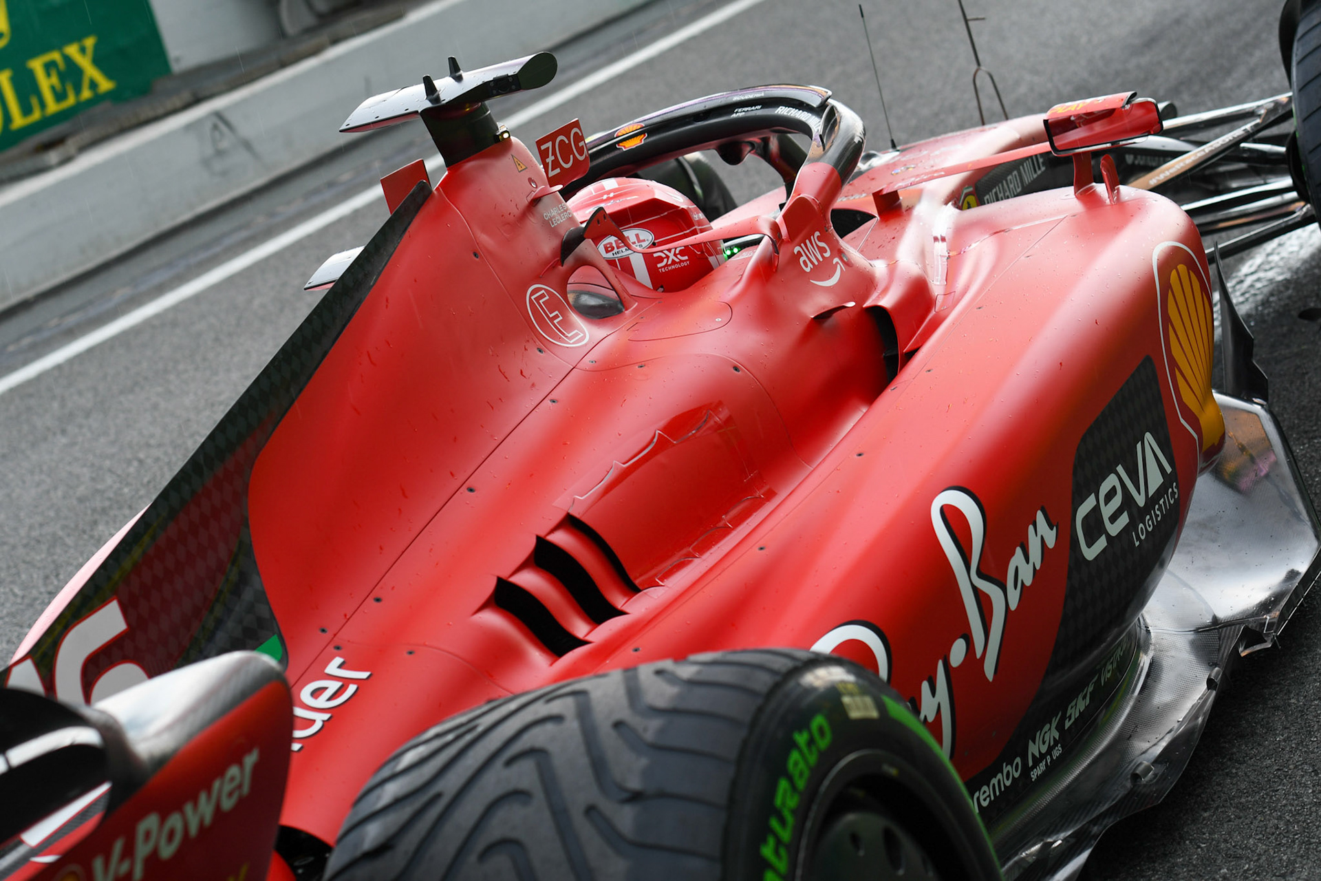 Charles Leclerc (MCO) Scuderia Ferrari;Formel 1 GP Barcelona. Samstag 03.06.2023