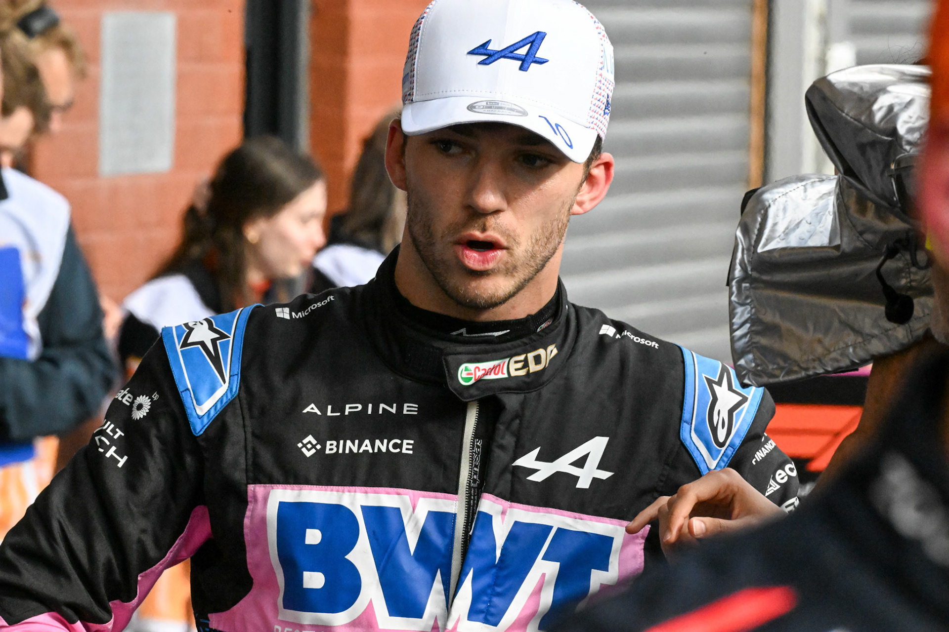 Pierre Gasly (FRA) Alpine F1 Team; Formel 1 GP Spa Francorchamps/ Belgien. Samstag, 29.07.2023