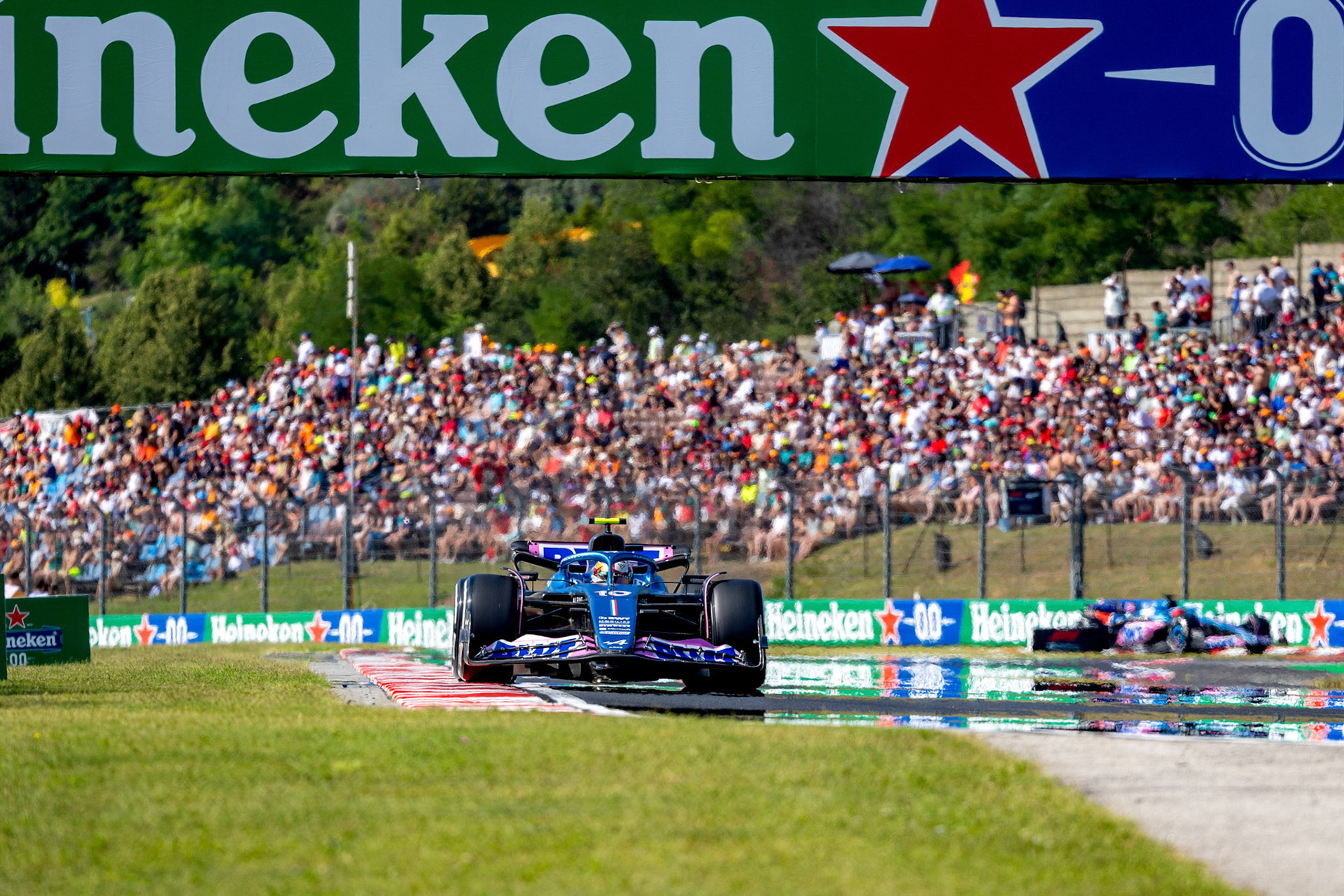 Pierre Gasly (FRA) Alpine F1 Team; Formel 1 GP Budapest / Ungarn. Samstag, 22.07.2023
