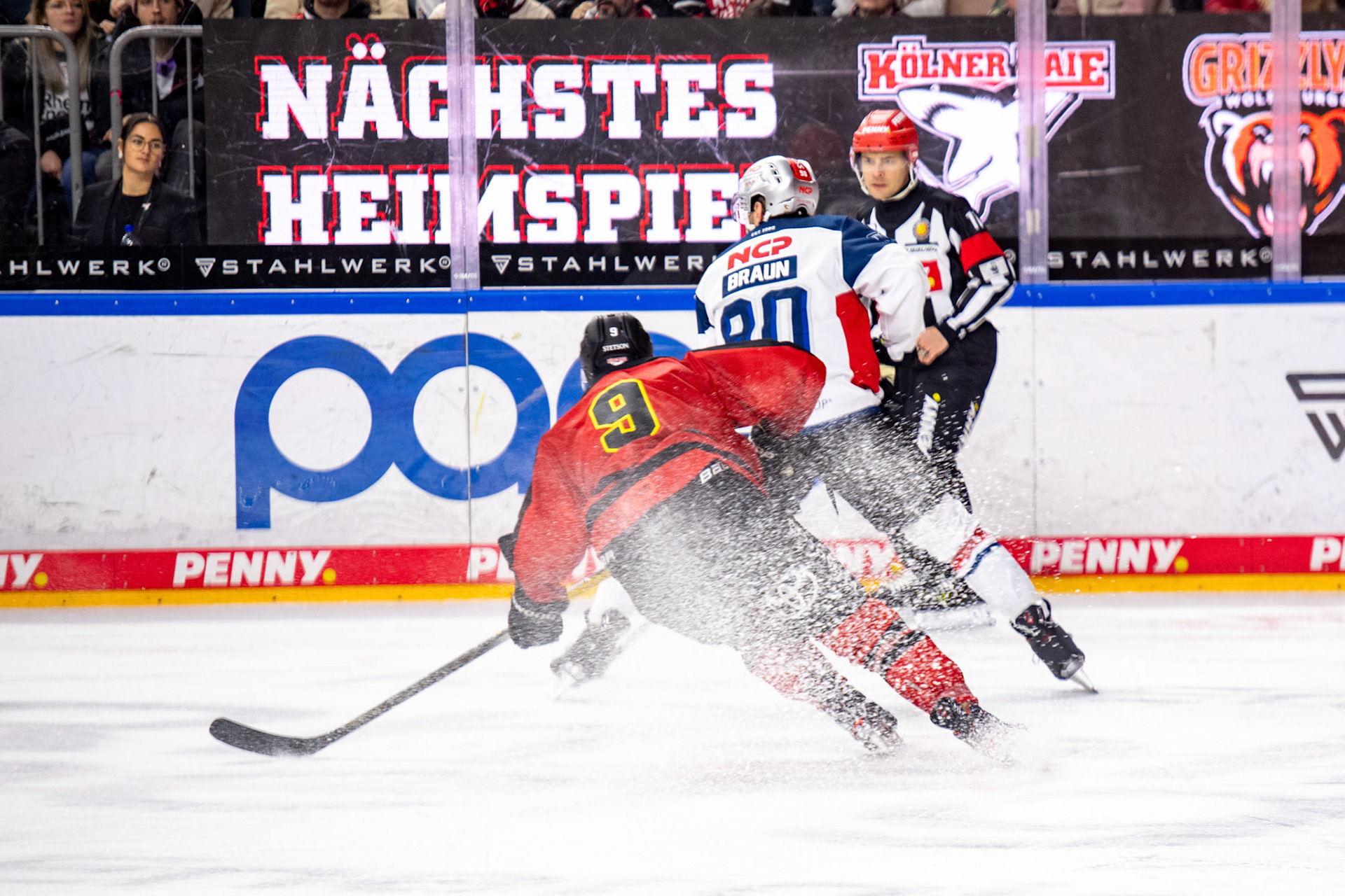 Maximilian Kammerer; DEL Kölner Haie - Nürnberg Ice Tigers, 17.12.2023