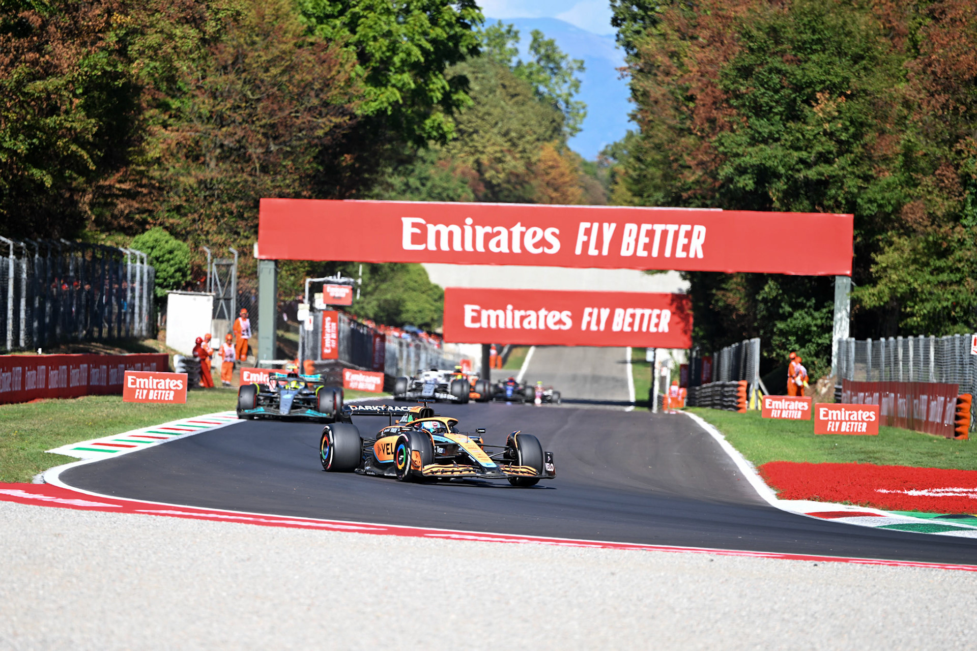 Daniel Ricciardo (GBR) McLaren; Formel 1 GP Italien Monza, Sonntag, 11.09.2022