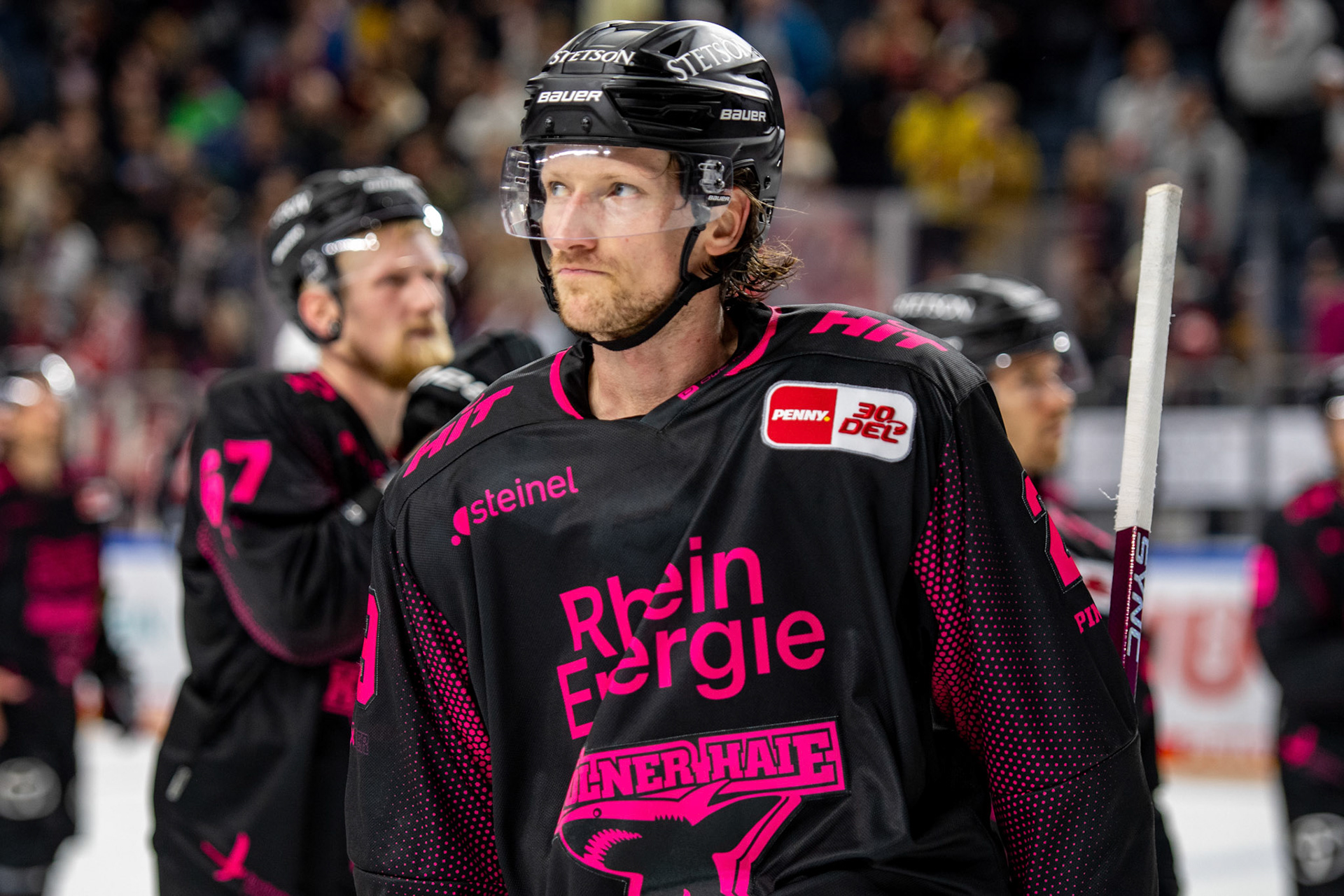 Andrej Sustr; DEL Kölner Haie - Eisbaeren Berlin, 06.10.2023