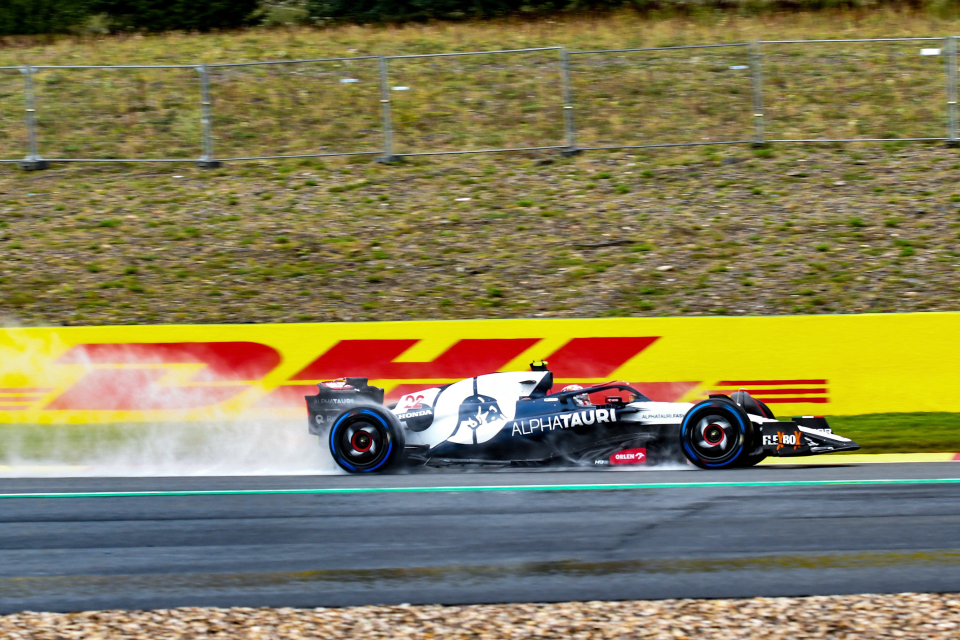 Yuki Tsunoda (JPN) Scuderia Alpha Tauri;Formel 1 GP Spa Francorchamps/ Belgien. Freitag, 28.07.2023
