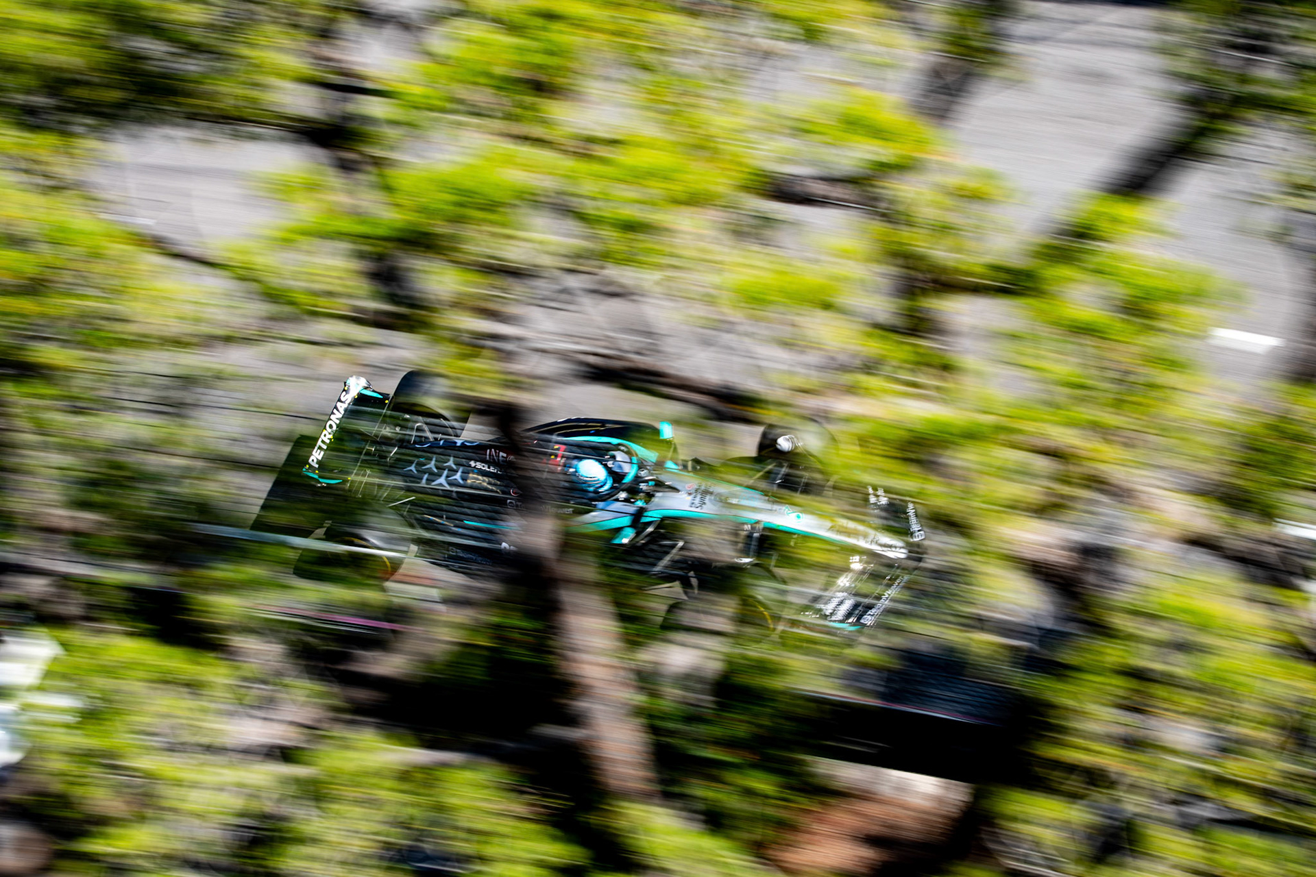 George Russell #63, Mercedes-AMG Petronas F1 Team; Formel1 GP Monaco Sonntag, 26.05.2024