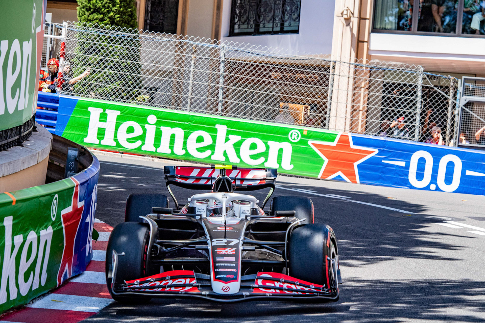 Nico Hülkenberg #27, MoneyGram Haas F1 Team; Formel1 GP Monaco Samstag, 25.05.2024