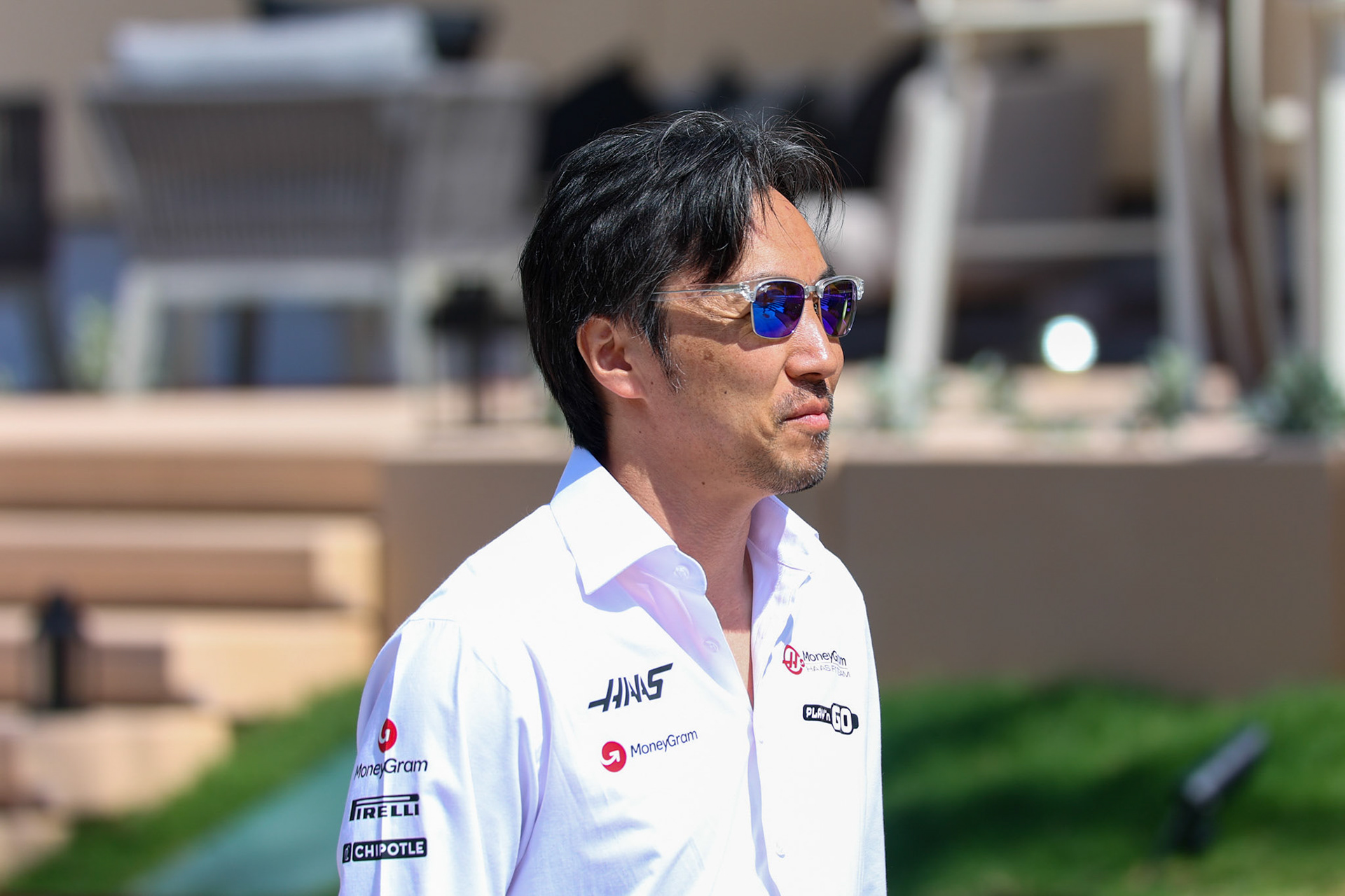 Ayao Komatsu, Teamchef MoneyGram Haas F1 Team; Formel 1 GP Bahrain. Mittwoch 28.02.2024