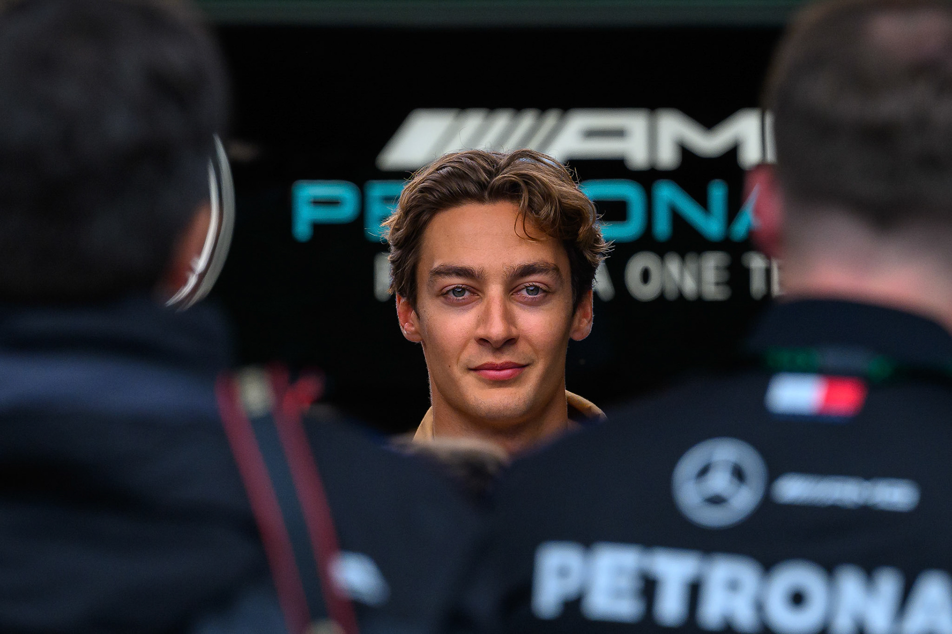 George Russell #63, Mercedes-AMG Petronas F1 Team; F1 GP Imola / Italien Donnerstag, 16.05.2024