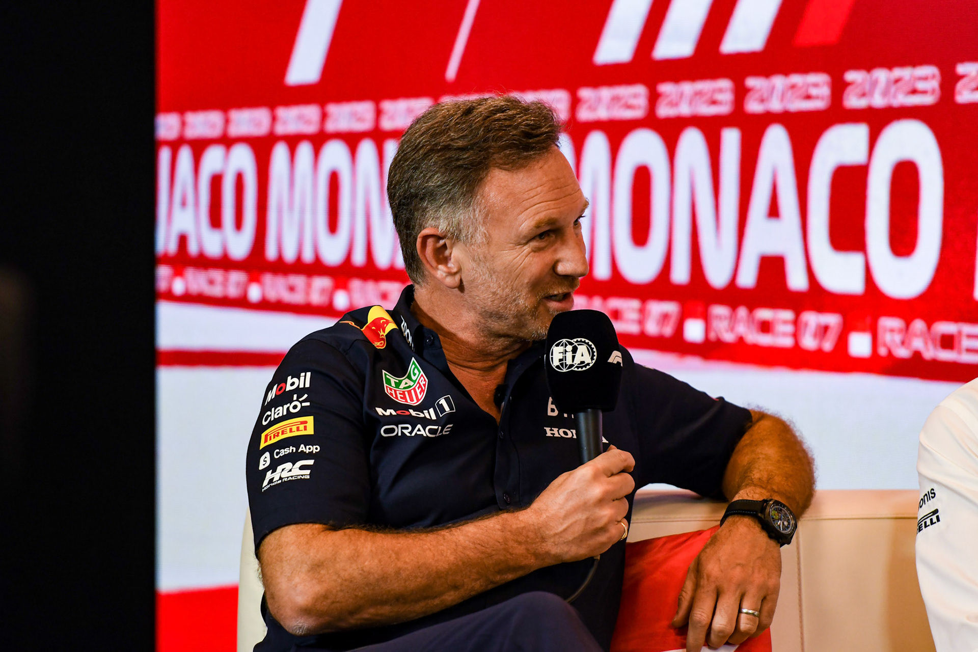 Christian Horner, Red Bull Racing; Formel 1 GP Monaco. Freitag 26.05.2023