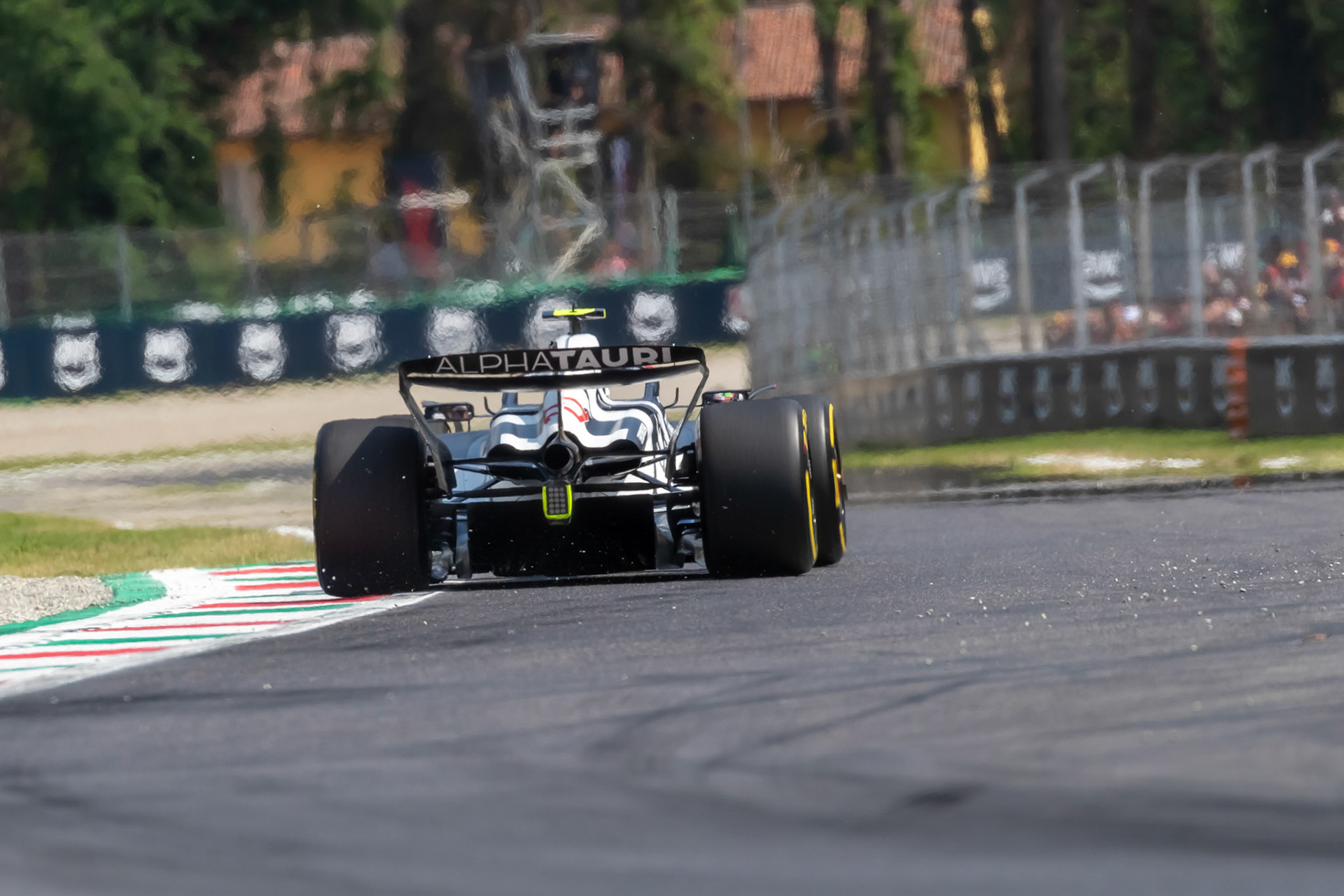 Yuki Tsunoda (JPN) Scuderia Alpha Tauri;Formel 1 GP Italien / Monza. Samstag, 02.09.2023