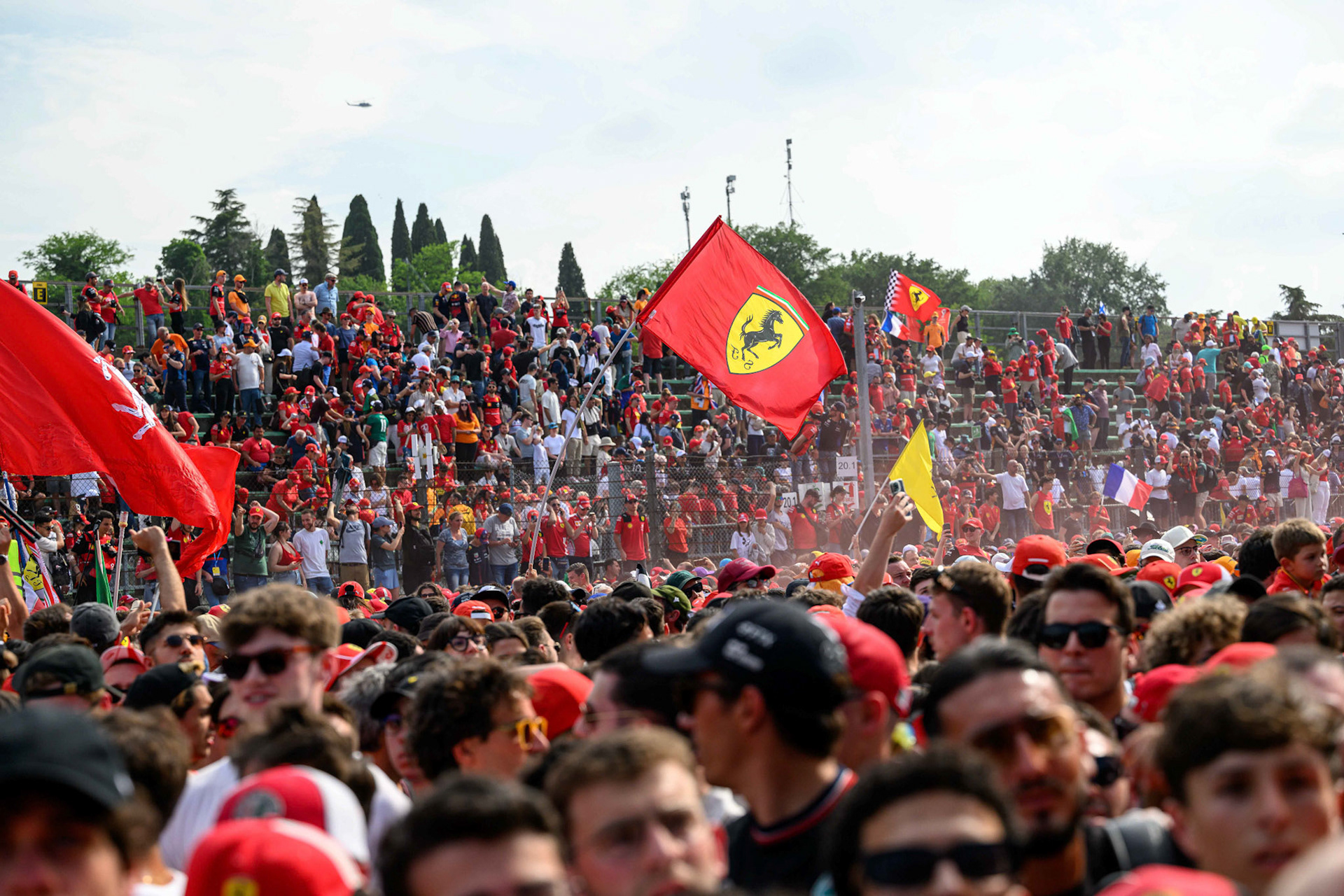 Tifosi; F1 GP Imola / Italien Sonntag, 19.05.2024