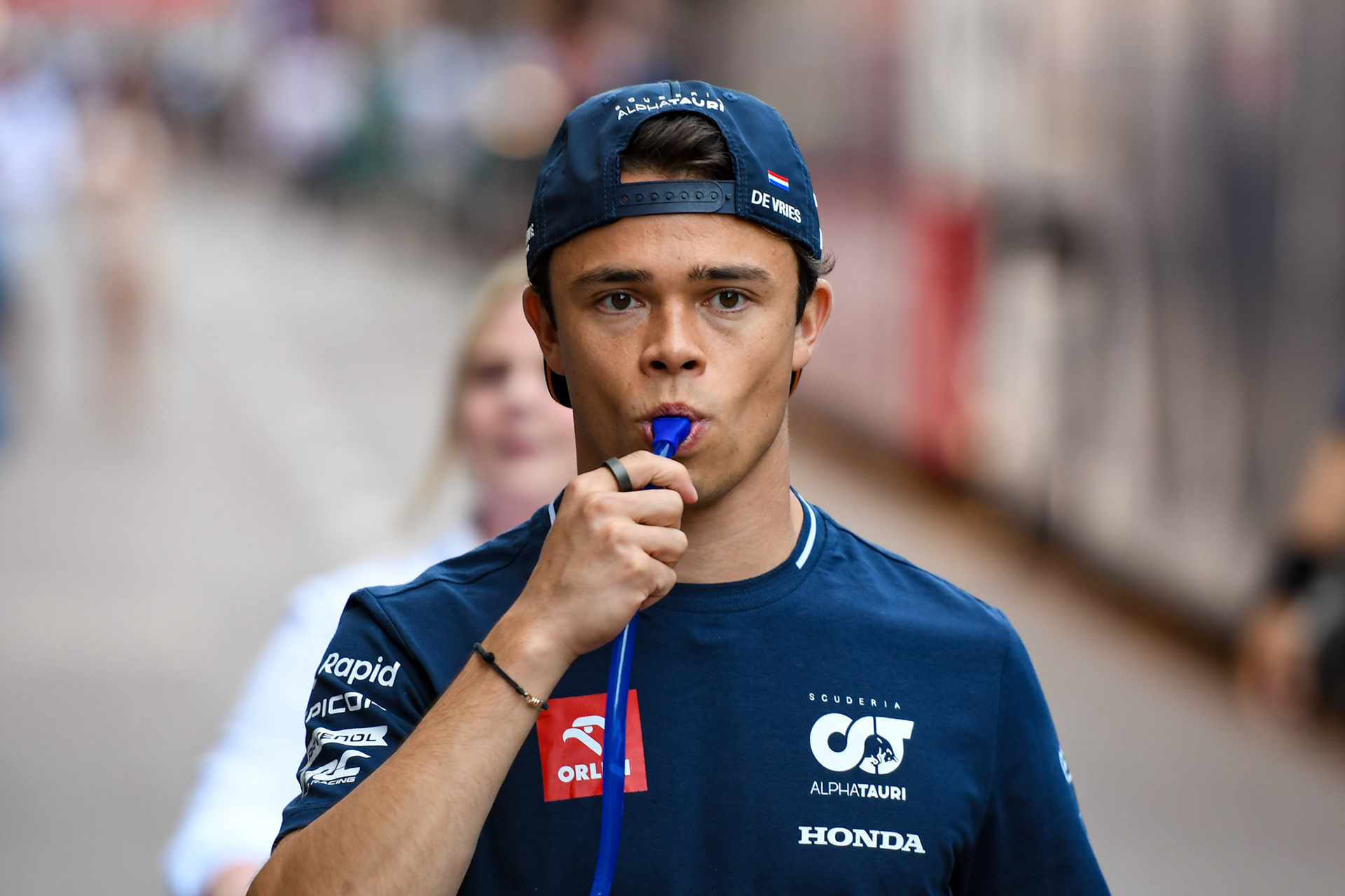 Nyck de Vries (NED) Scuderia Alpha Tauri; Formel 1 GP Monaco. Freitag 26.05.2023