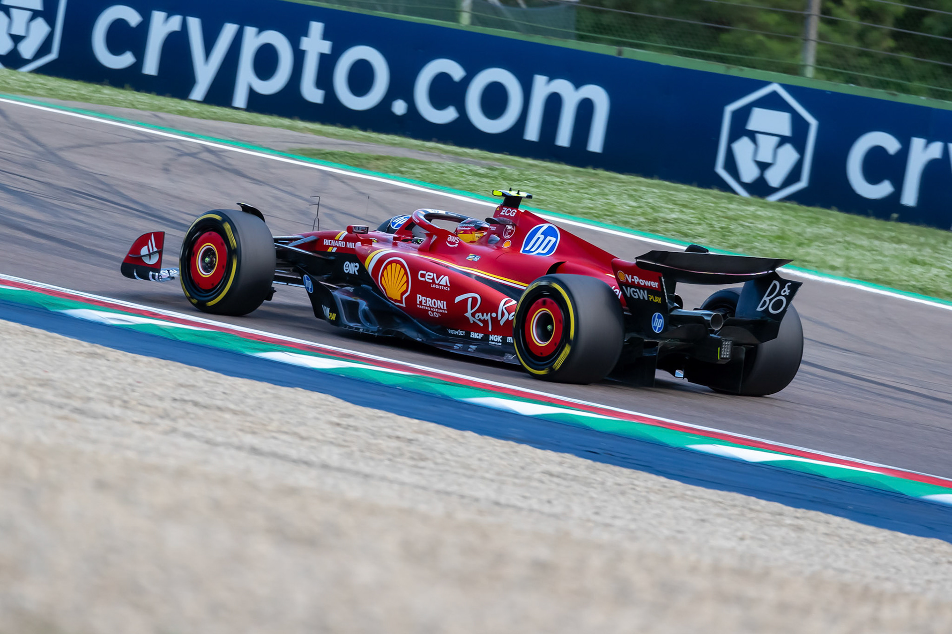 Carlos Sainz #55, Scuderia Ferrari; F1 GP Imola / Italien Freitag, 17.05.2024