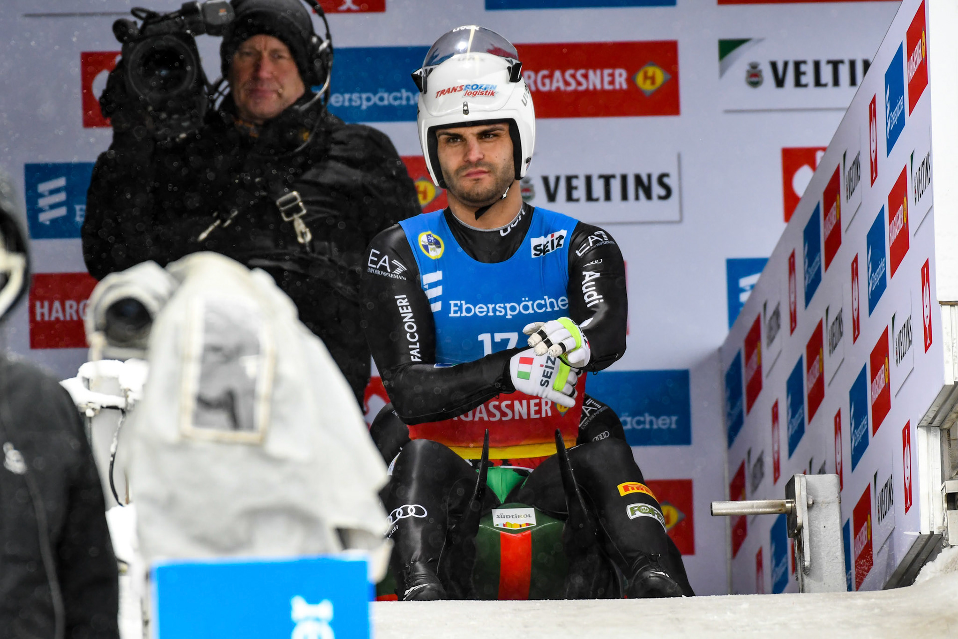 Emanuel Rieder, Simon Kainzwaldner, ITA; Eberspächer Luge World Cup; Veltins Eisarena Winterberg 25.02.2023