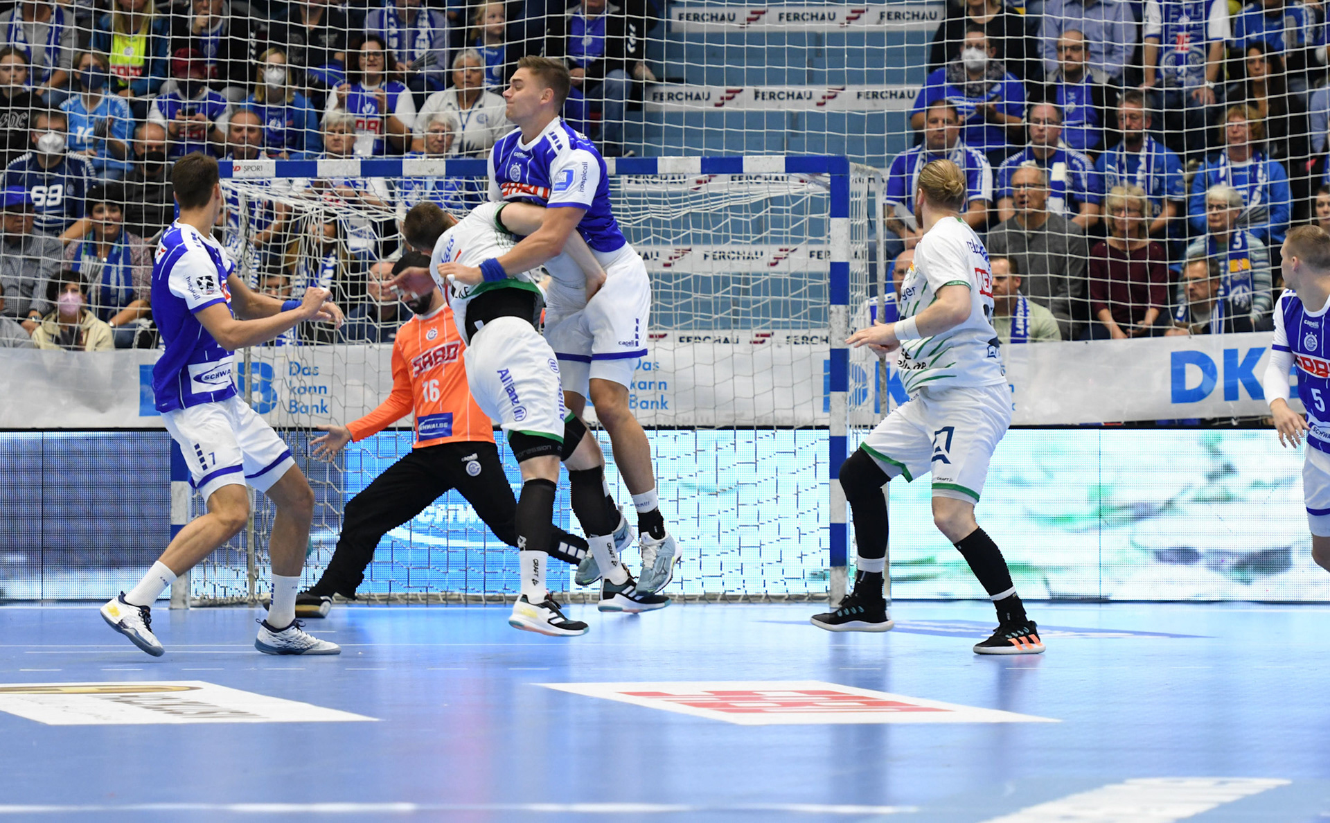 Stepán Zeman #66;  Handball Bundesliga; VfL Gummersbach - SCDHFK Leipzig 09.10.2022
