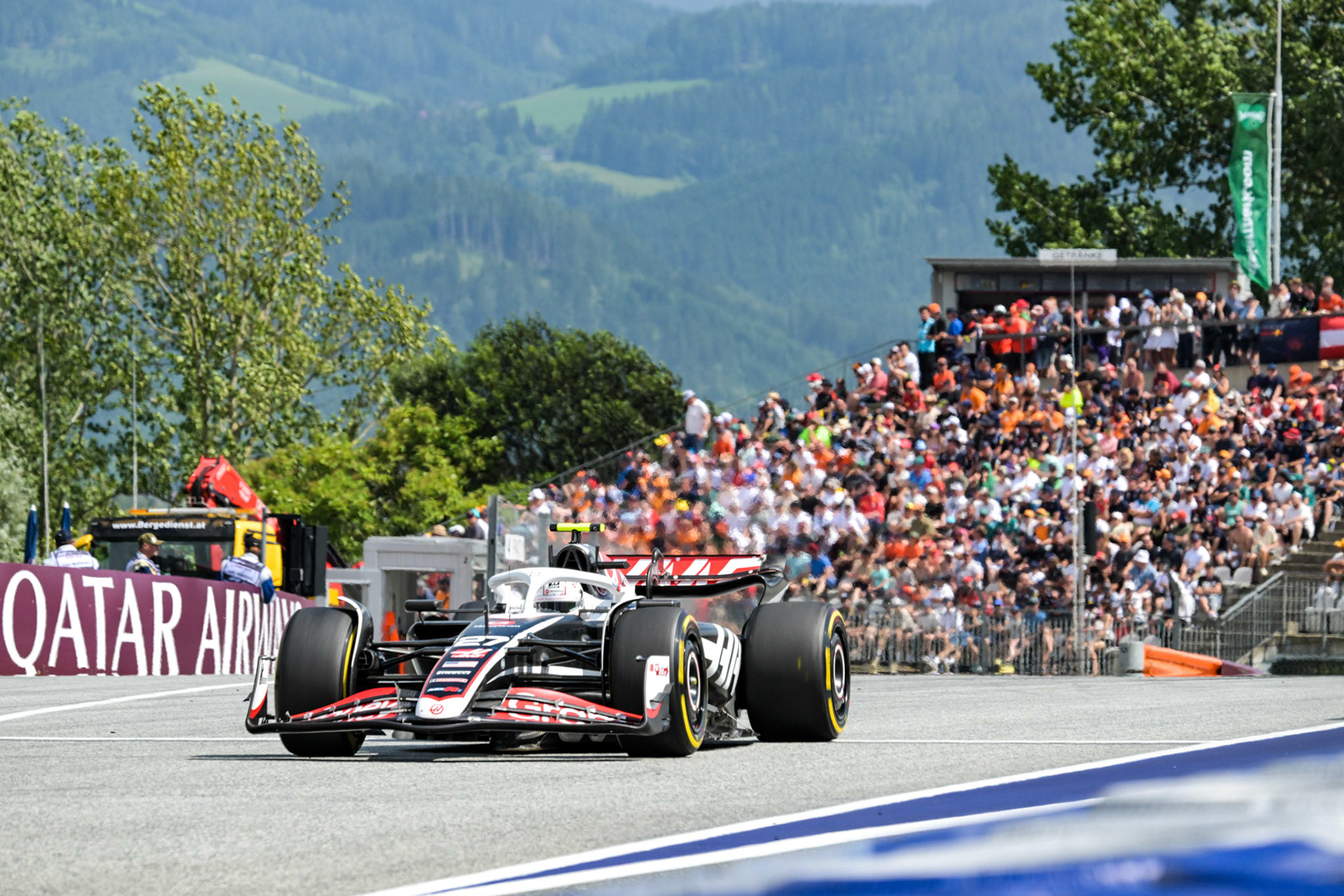Nico Hülkenberg #27, MoneyGram Haas F1 Team;Formel 1 GP Austria / Österreich. Sonntag, 30.06.2024
