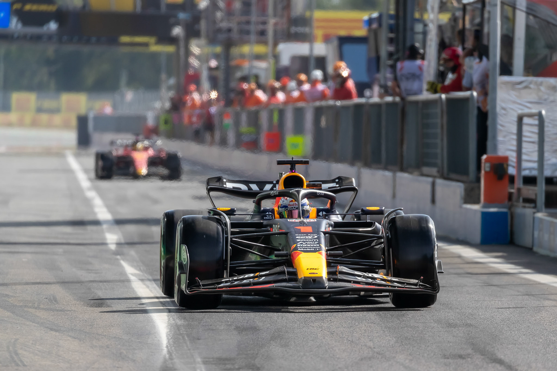 Max Verstappen (NED) Red Bull Racing;Formel 1 GP Italien / Monza. Sonntag, 03.09.2023