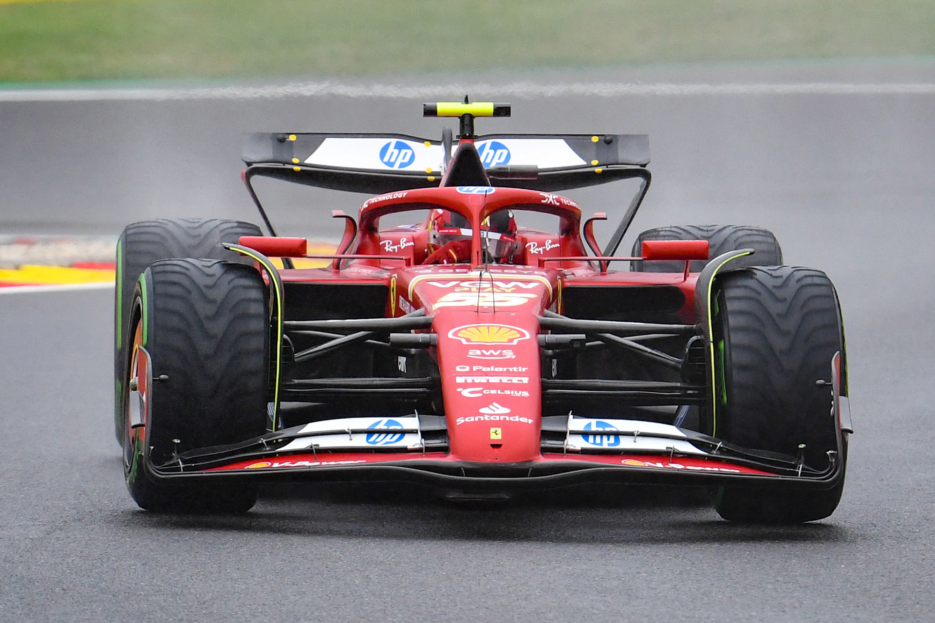 Carlos Sainz #55, Scuderia Ferrari;Formel 1 GP Spa / Belgien. Samstag, 27.07.2024