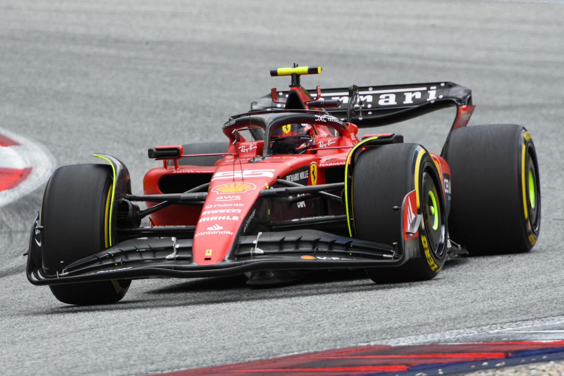 Carlos Sainz (ESP) Scuderia Ferrari; Formel 1 GP Austria / Österreich. Sonntag, 02.07.2023