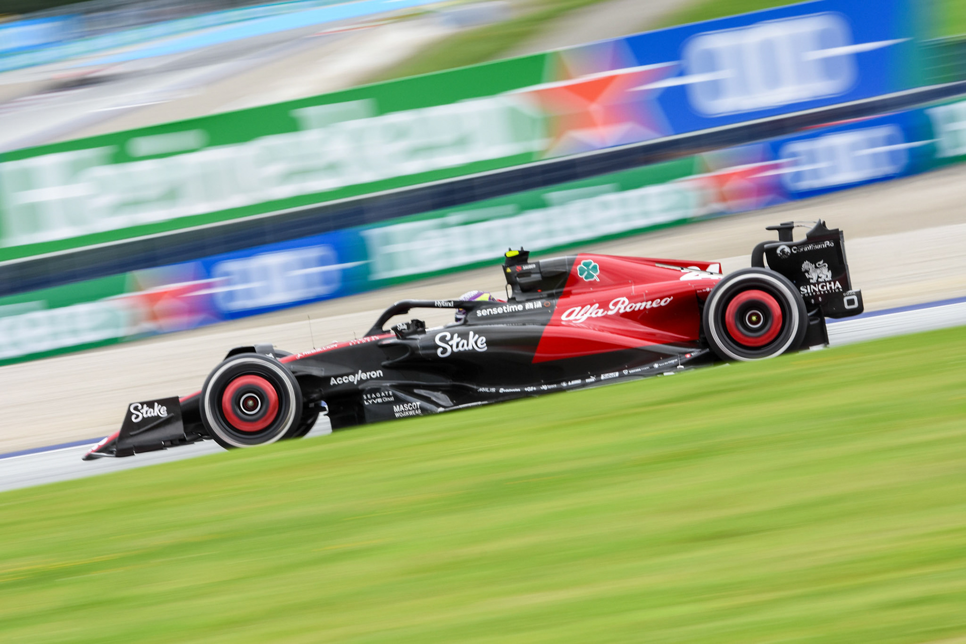 Guanyu Zhou (CHN) Alfa Romeo F1 Team;Formel 1 GP Austria / Österreich. Sonntag, 02.07.2023