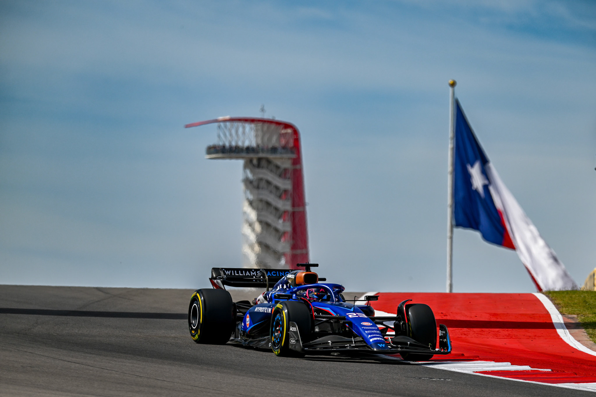 Alexander Albon (THA) Williams Racing;Formel 1 GP USA Austin Texas. Samstag 21.10.2023