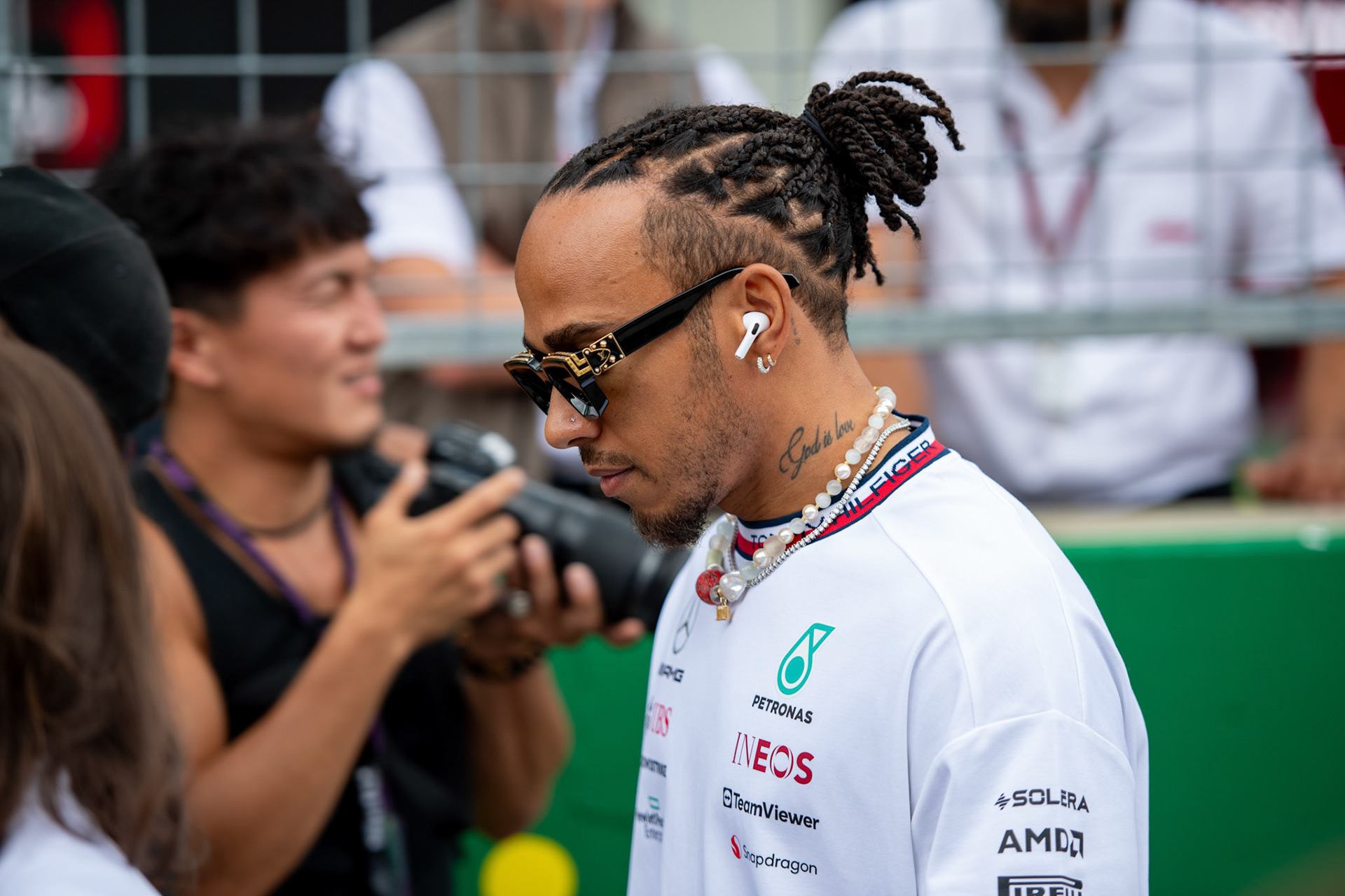 Lewis Hamilton (GBR) Mercedes AMG F1 Team; Formel 1 GP Austria / Österreich. Sonntag, 02.07.2023