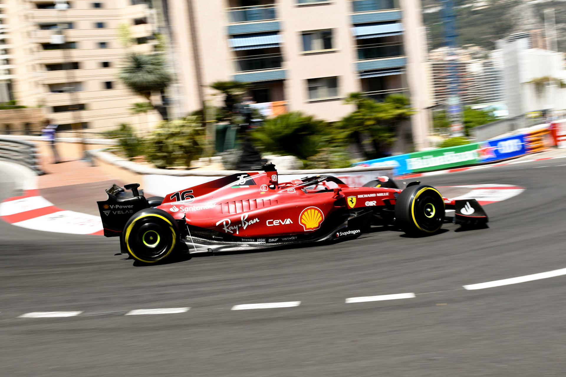 Charles Leclerc (MCO) Scuderia Ferrari; Formel 1 Monaco am 27.05.2022