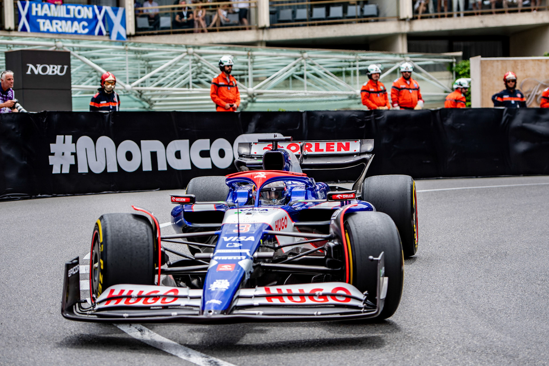 Daniel Ricciardo, #3, Visa Cash App RB Formula One Team; Formel1 GP Monaco Freitag, 24.05.2024