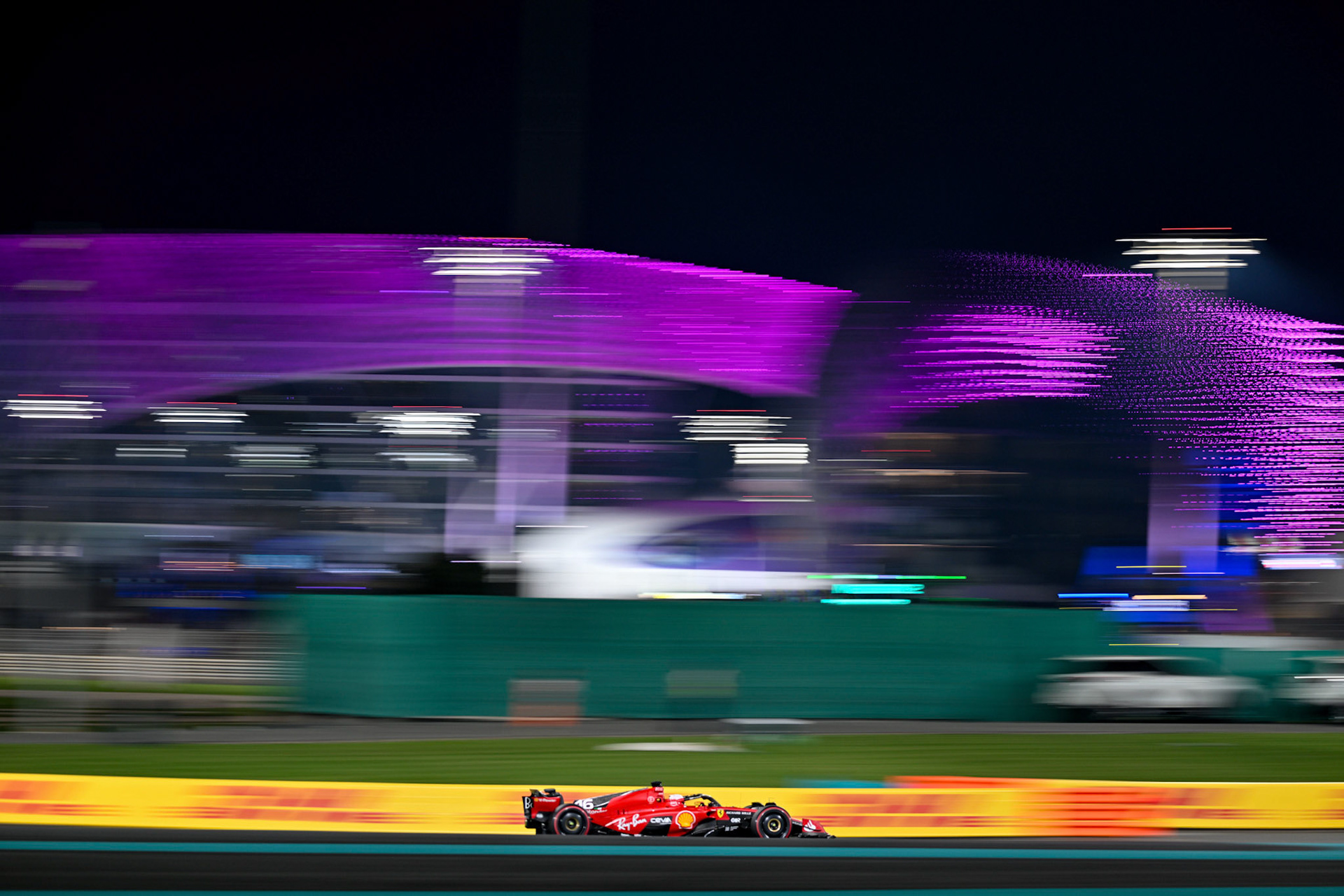 Charles Leclerc (MCO) Scuderia Ferrari;Formel 1 GP Abu Dhabi. Samstag 25.11.2023