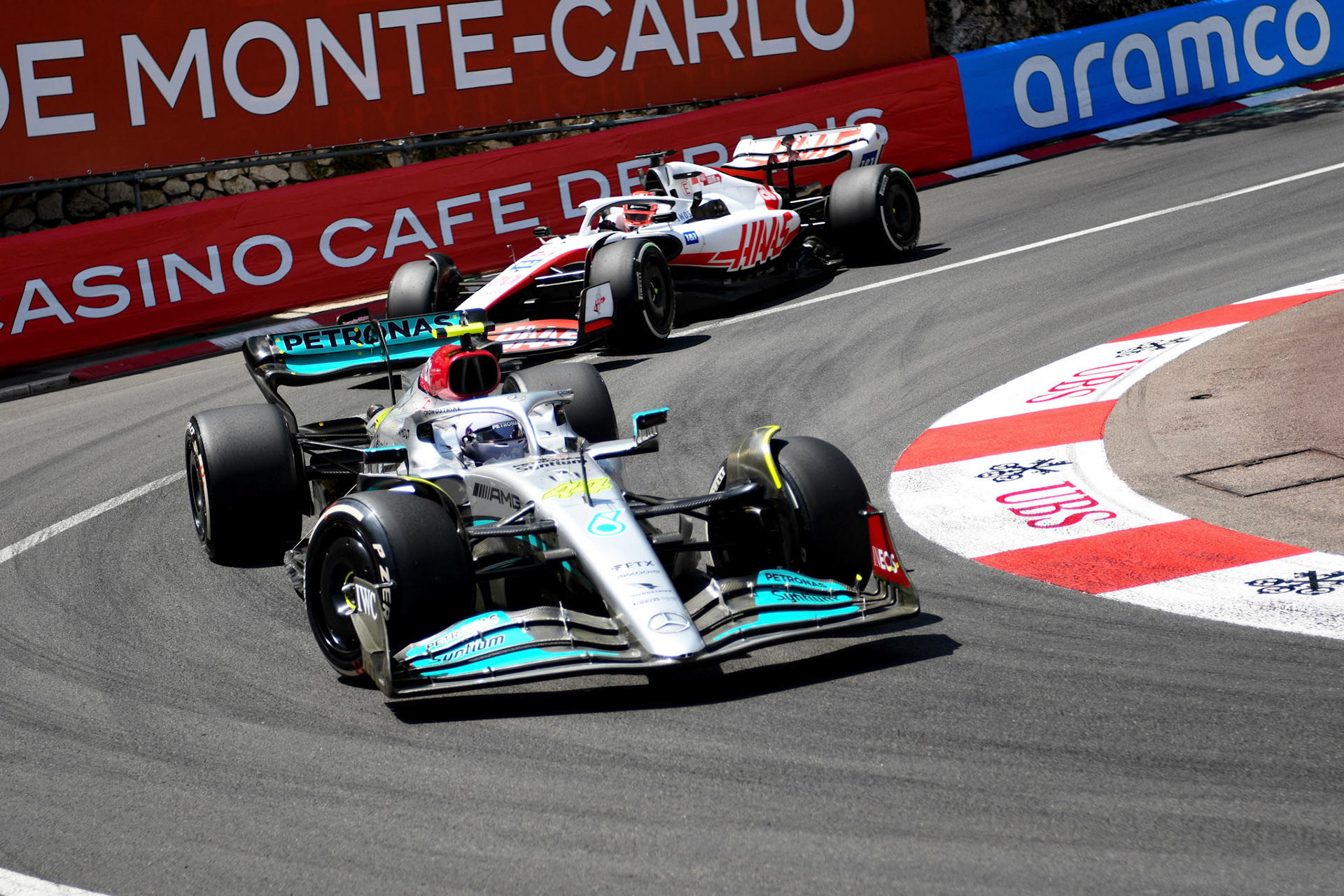 Lewis Hamilton (GBR) Merceds AMG Petronas F1 Team; Formel 1 Monaco am 27.05.2022