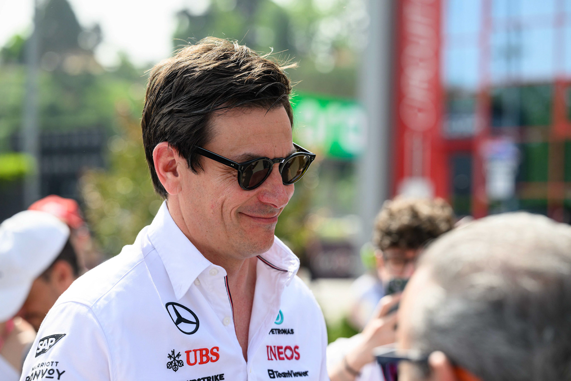 Toto Wolff, Teamchef Mercedes-AMG Petronas F1 Team; F1 GP Imola / Italien Sonntag, 19.05.2024