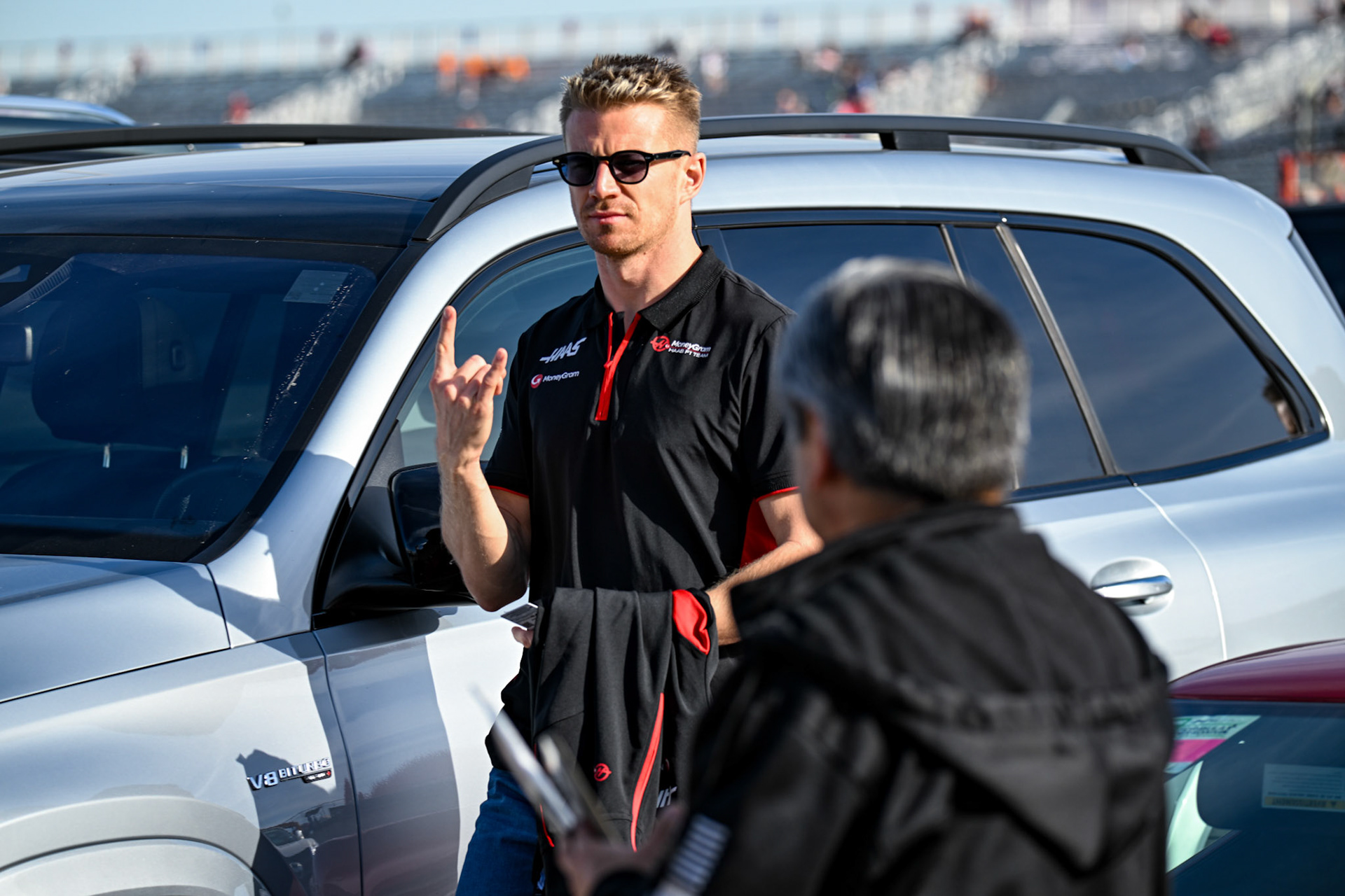 Nico Hülkenberg (GER) Haas F1 Team; Formel 1 GP USA Austin Texas. Samstag 21.10.2023