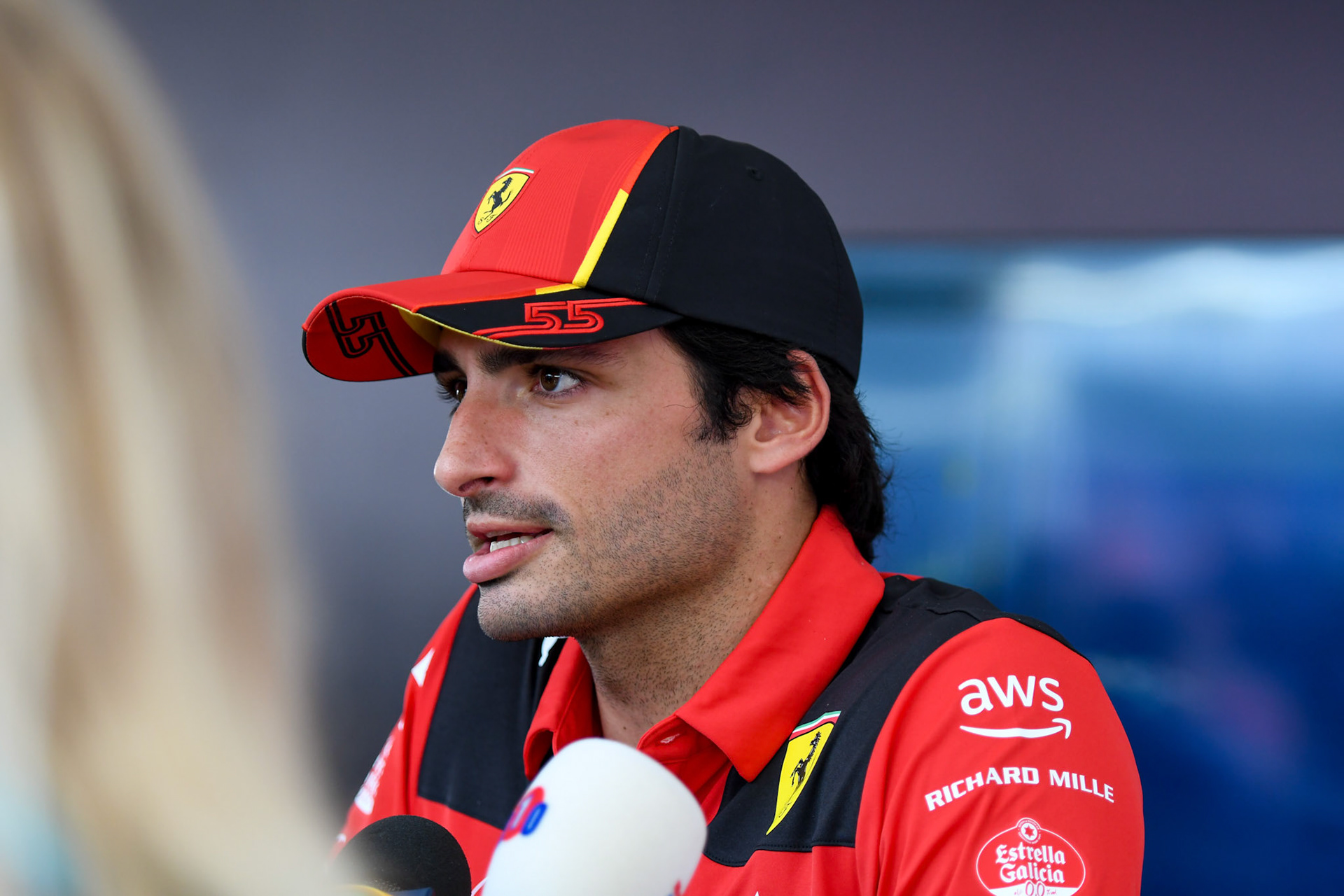 Carlos Sainz (ESP) Scuderia Ferrari; Formel 1 GP Monaco. Donnerstag 25.05.2023