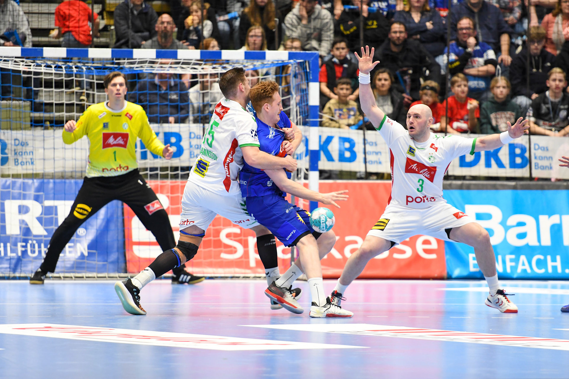 Lukas Stutzke; Handball Bundesliga; BHC 06 - GWD Minden 02.03.2023