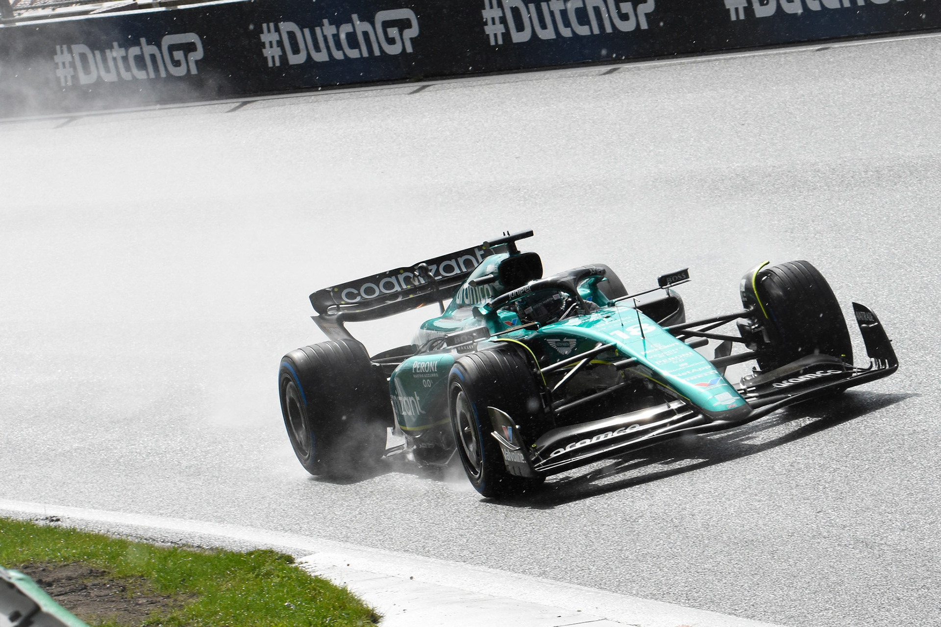 Lance Stroll (CAN) Aston Martin Formula One Team; Formel 1 GP Holland / Zandvoort. Samstag, 26.08.2023