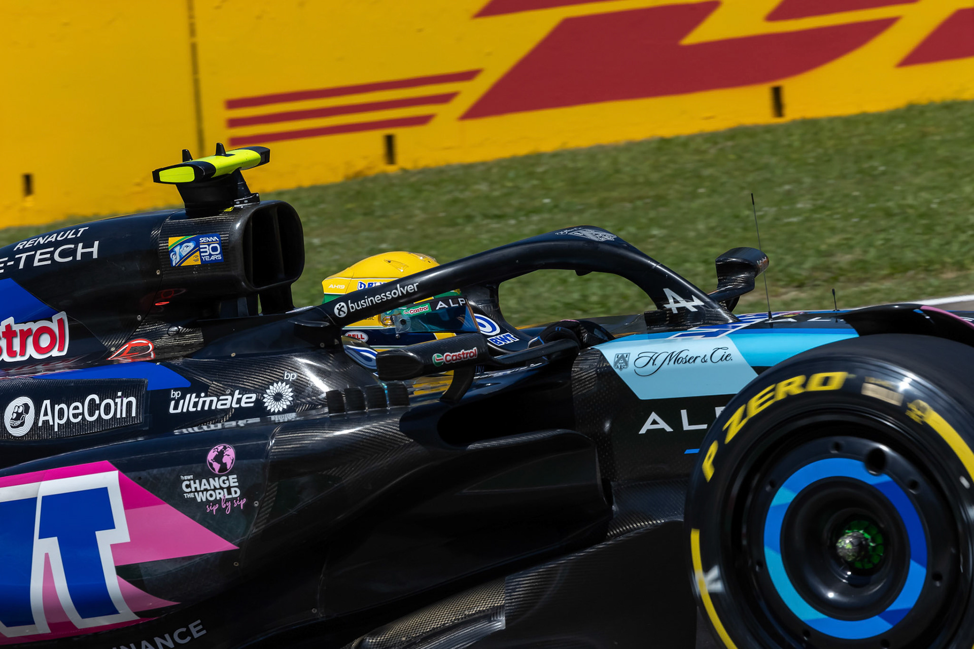Pierre Gasly #10, BWT Alpine F1 Team; F1 GP Imola / Italien Samstag, 18.05.2024