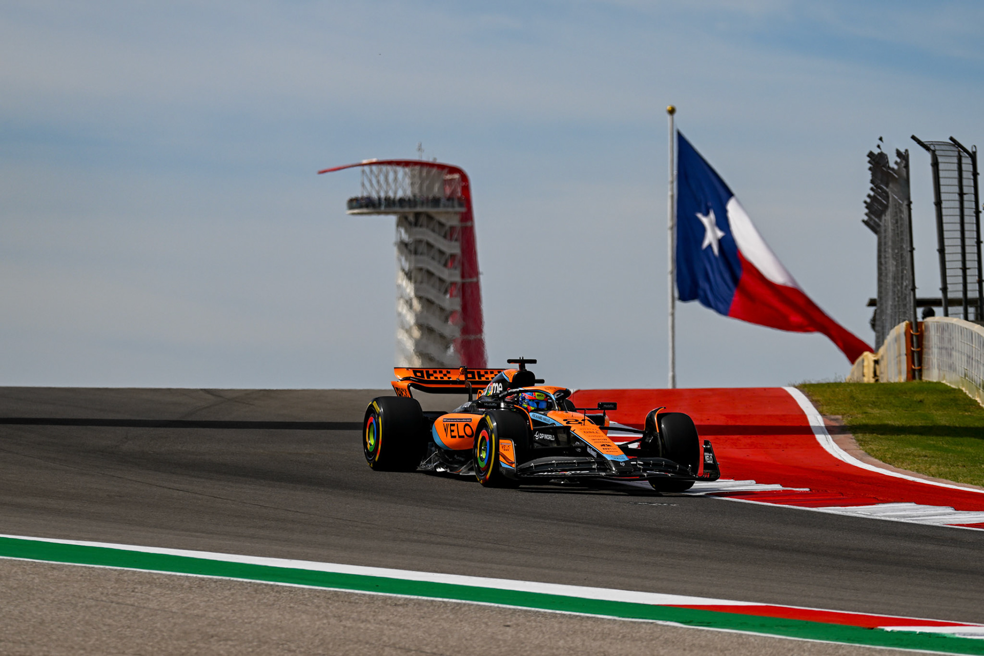 Oscar Piastri (AUS) McLaren F1; Formel 1 GP USA Austin Texas. Samstag 21.10.2023