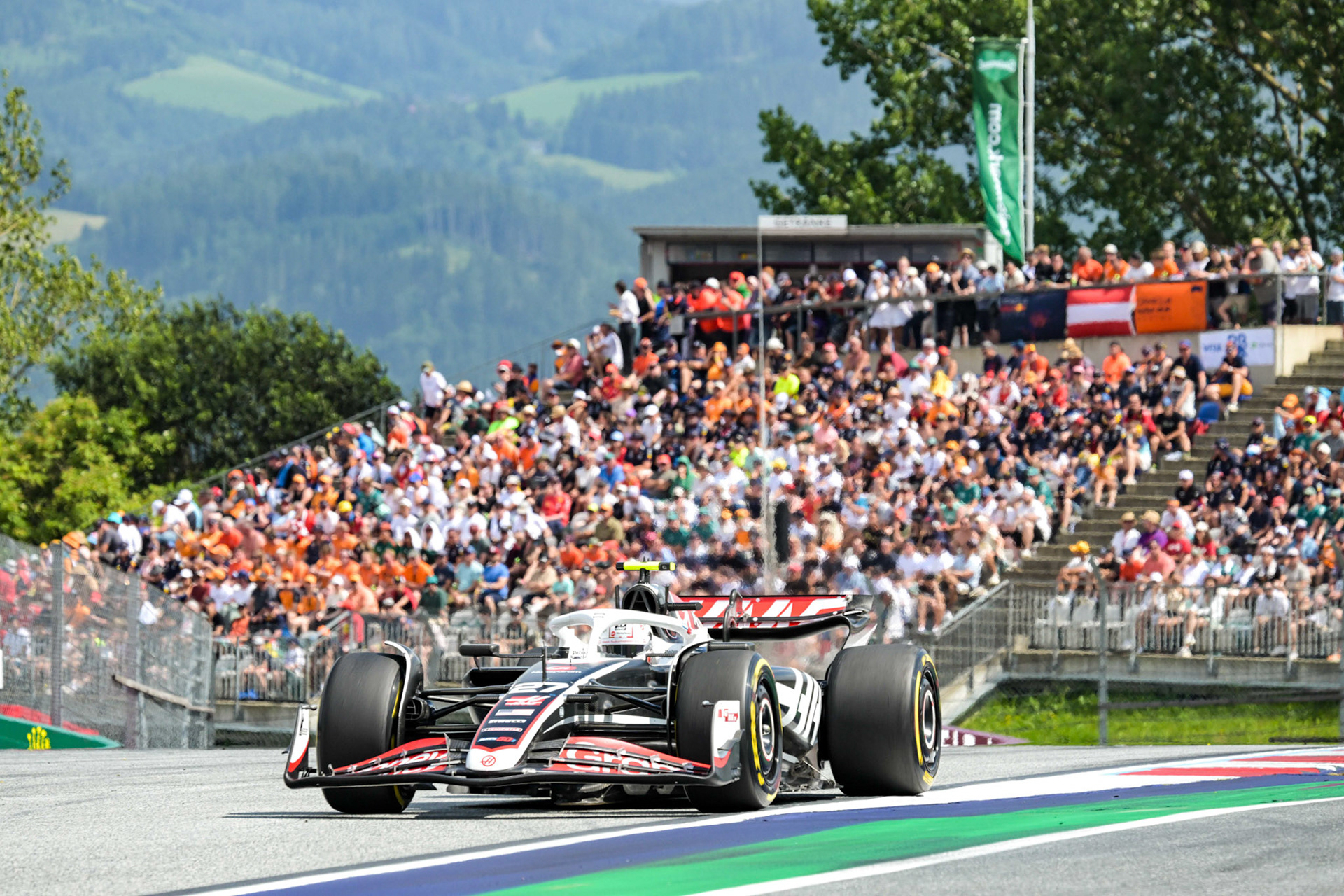 Nico Hülkenberg #27, MoneyGram Haas F1 Team;Formel 1 GP Austria / Österreich. Sonntag, 30.06.2024