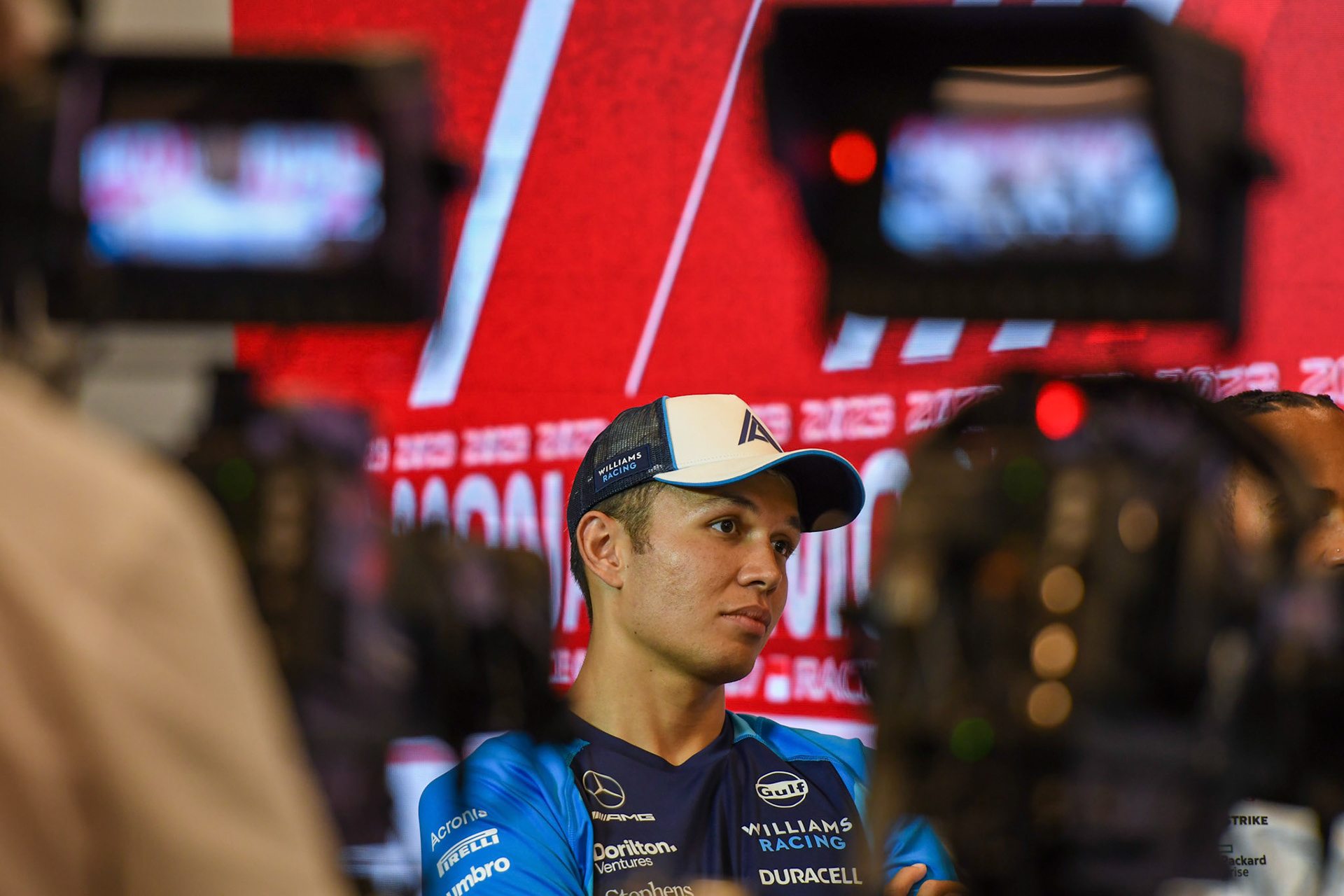 Alexander Albon (THA) Williams Racing; Formel 1 GP Monaco. Donnerstag 25.05.2023