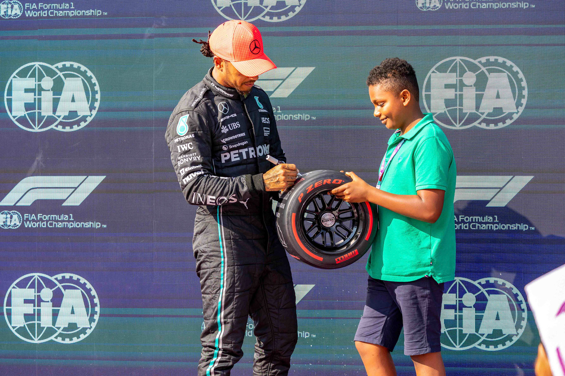 Lewis Hamilton (GBR) Mercedes AMG F1 Team; Formel 1 GP Budapest / Ungarn. Samstag, 22.07.2023