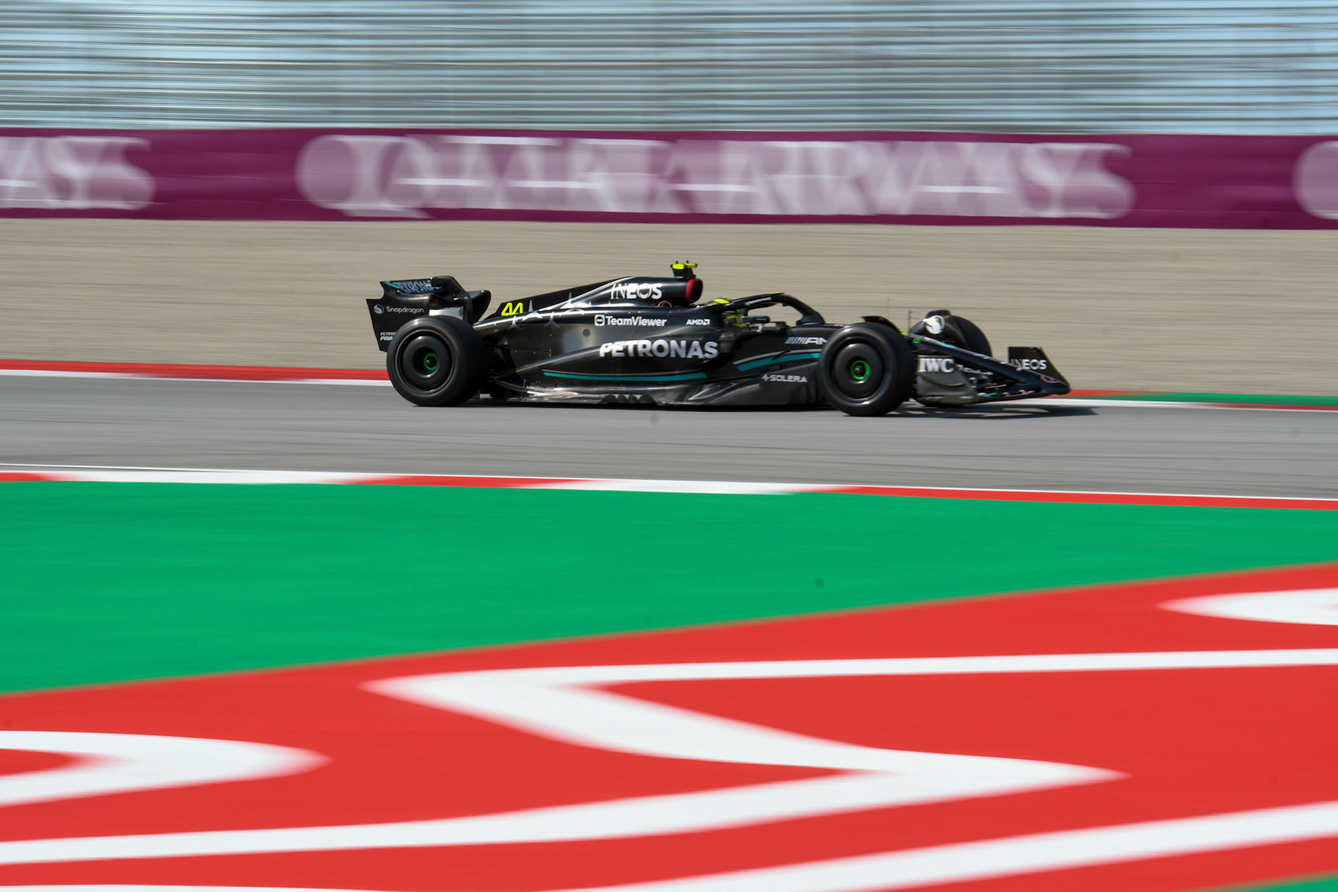 Lewis Hamilton (GBR) Mercedes AMG F1 Team; Formel 1 GP Barcelona. Freitag 02.06.2023