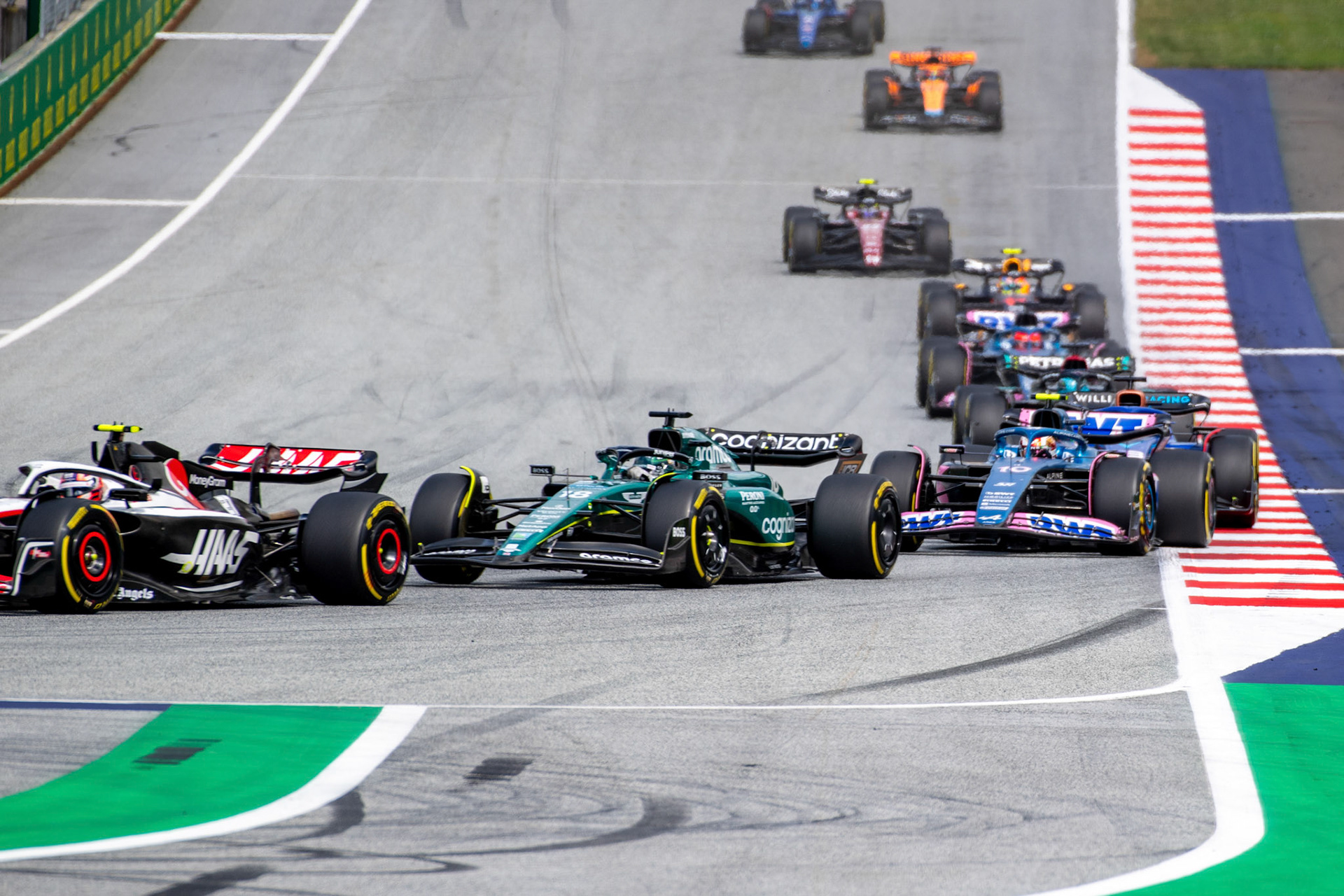 Lance Stroll (CAN) Aston Martin Formula One Team; Formel 1 GP Austria / Österreich. Sonntag, 02.07.2023