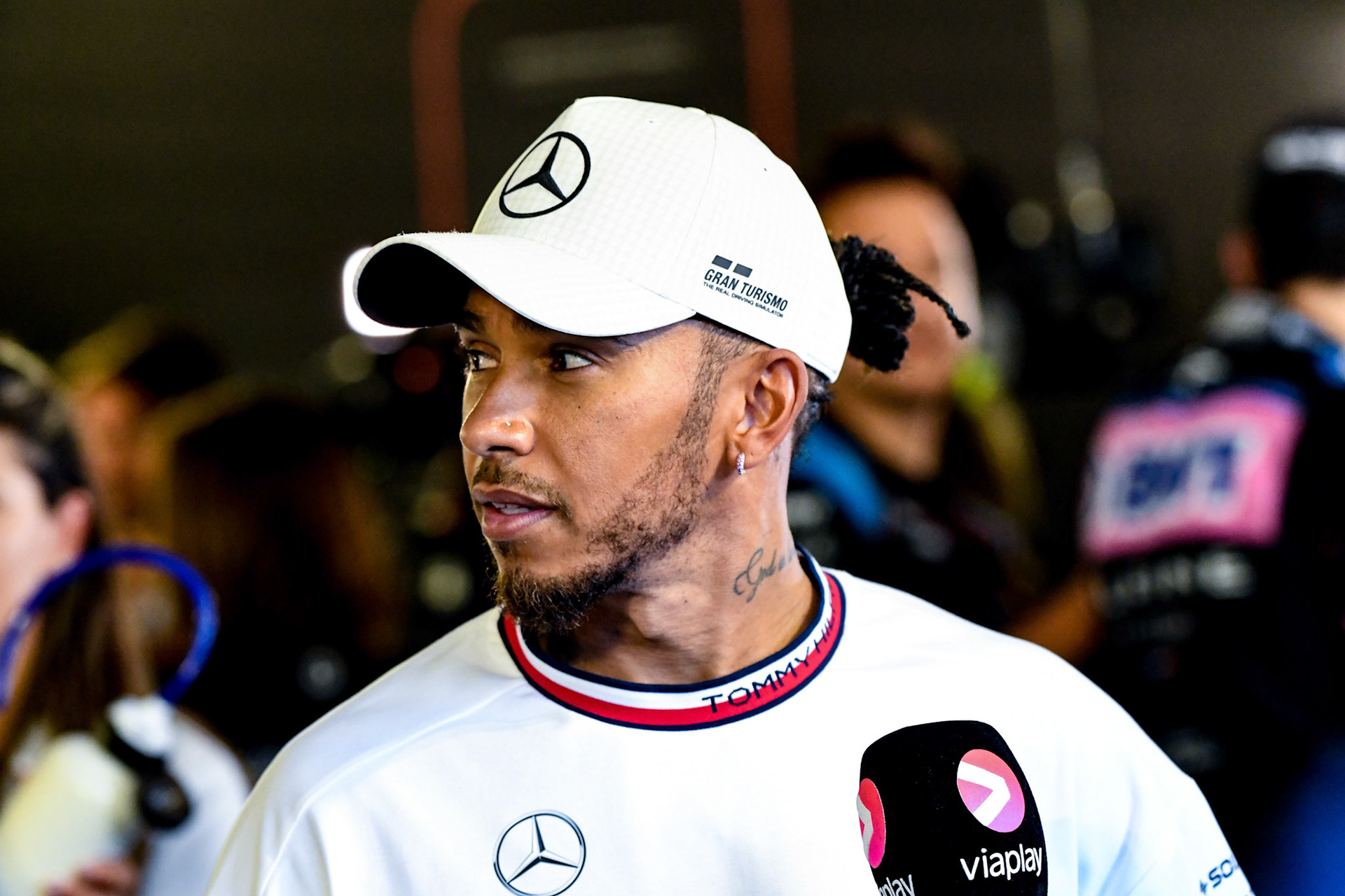 Lewis Hamilton (GBR) Mercedes AMG F1 Team; Formel 1 GP Baku Azerbaijan. Samstag 29.04.2023