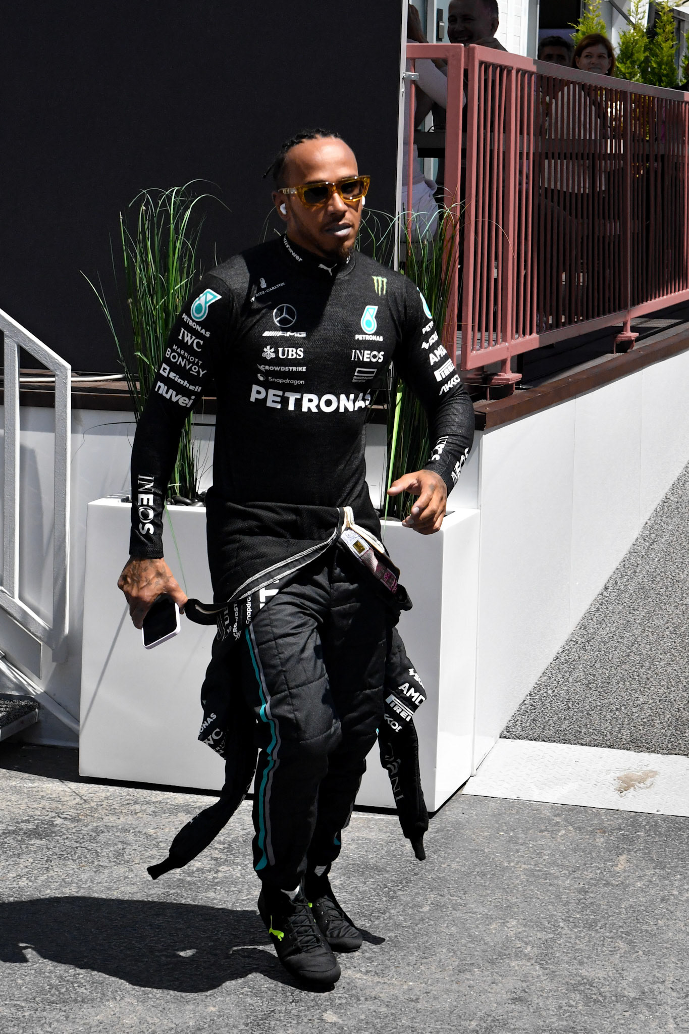 Lewis Hamilton (GBR) Mercedes AMG F1 Team; Formel 1 GP Baku Azerbaijan. Samstag 29.04.2023
