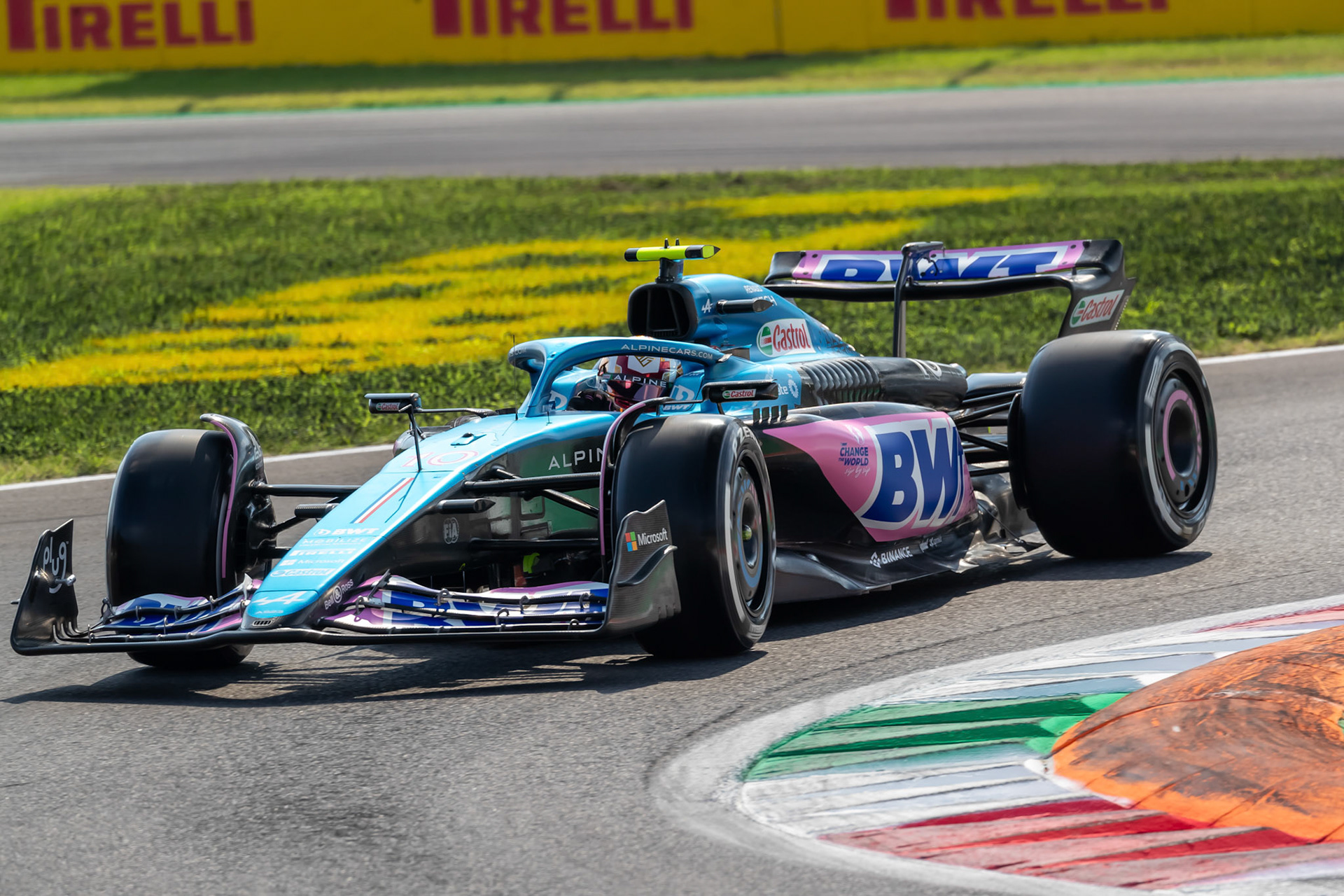 Pierre Gasly (FRA) Alpine F1 Team; Formel 1 GP Italien / Monza. Samstag, 02.09.2023