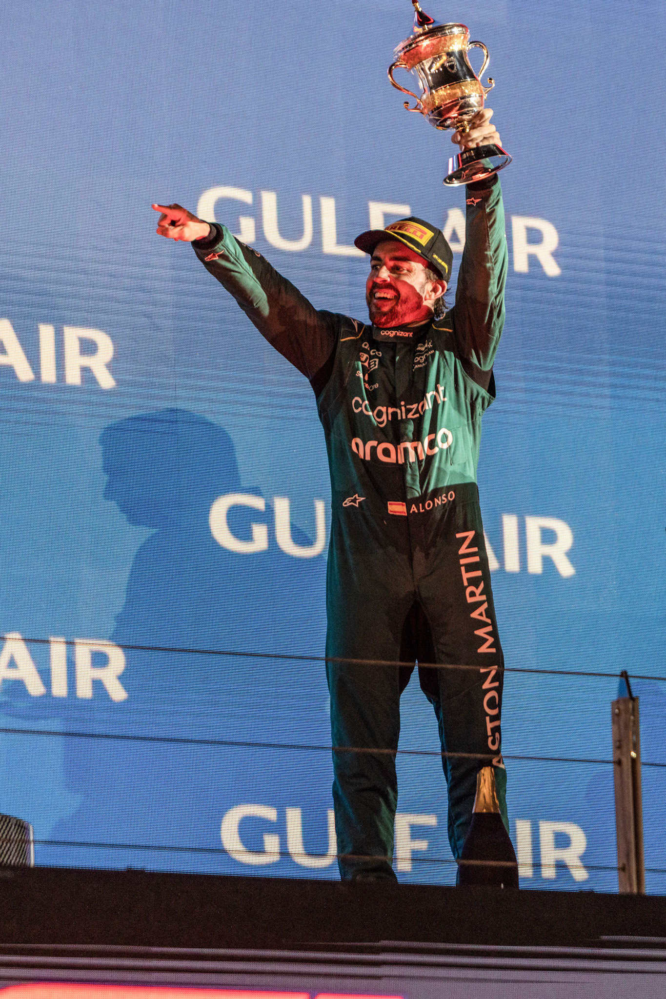 Fernando Alonso (ESP) Aston Martin Formula One Team; Formel 1 GP Bahrain. Sonntag 05.03.2023