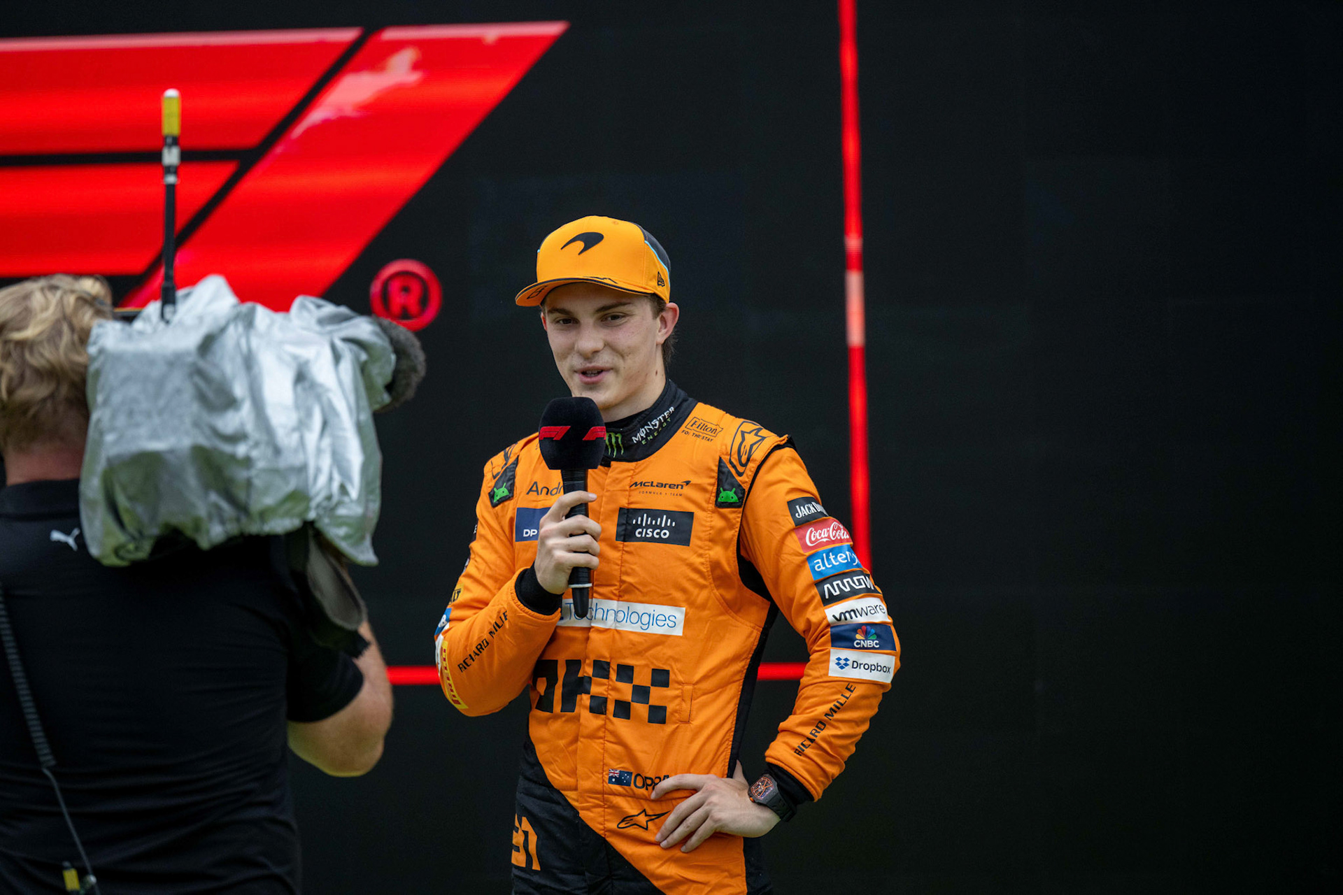Oscar Piastri #81, McLaren Formula 1 Team;Formel 1 Budapest / Ungarn, 20.07.2024