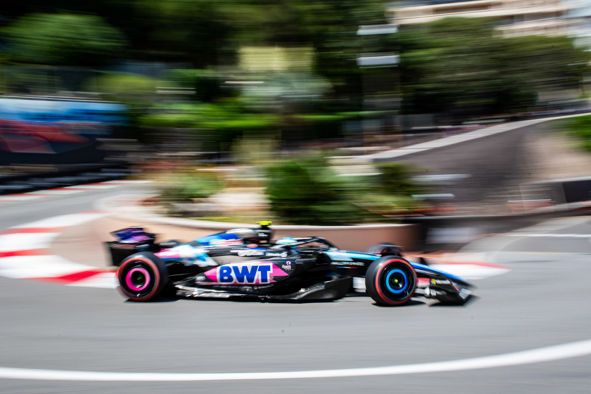 Pierre Gasly #10, BWT Alpine F1 Team; Formel1 GP Monaco Samstag, 25.05.2024