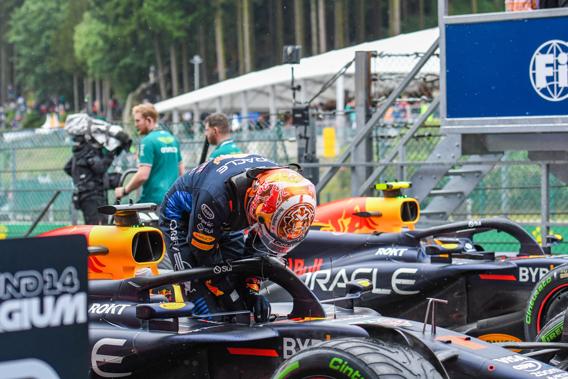 Max Verstappen #1, Oracle Red Bull Racing;Formel 1 GP Spa / Belgien. Samstag, 27.07.2024