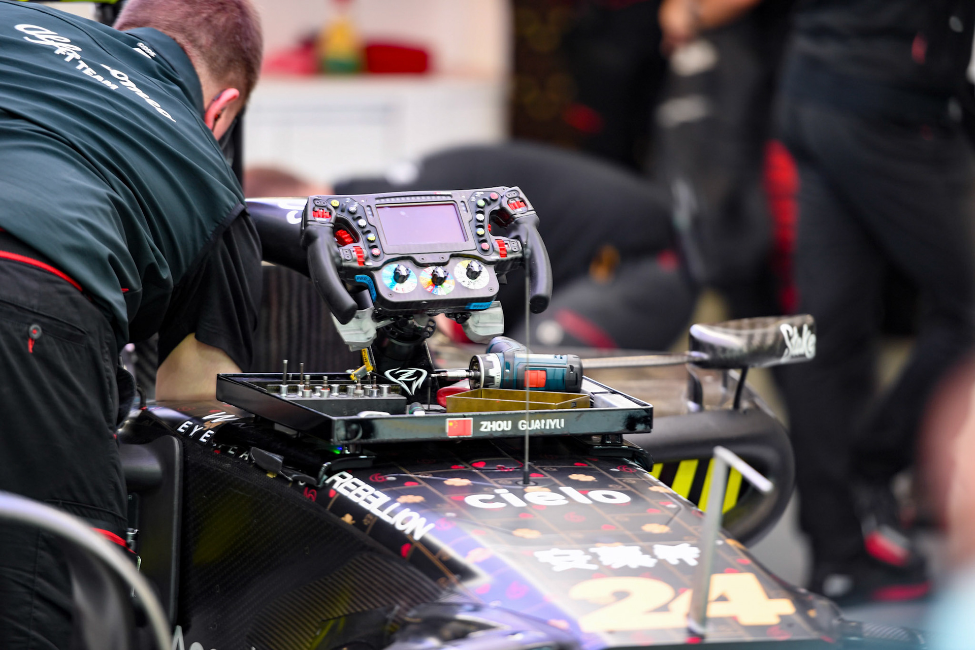 Alfa Romeo F1 Team; Formel 1 GP USA Las Vegas. Samstag 18.11.2023