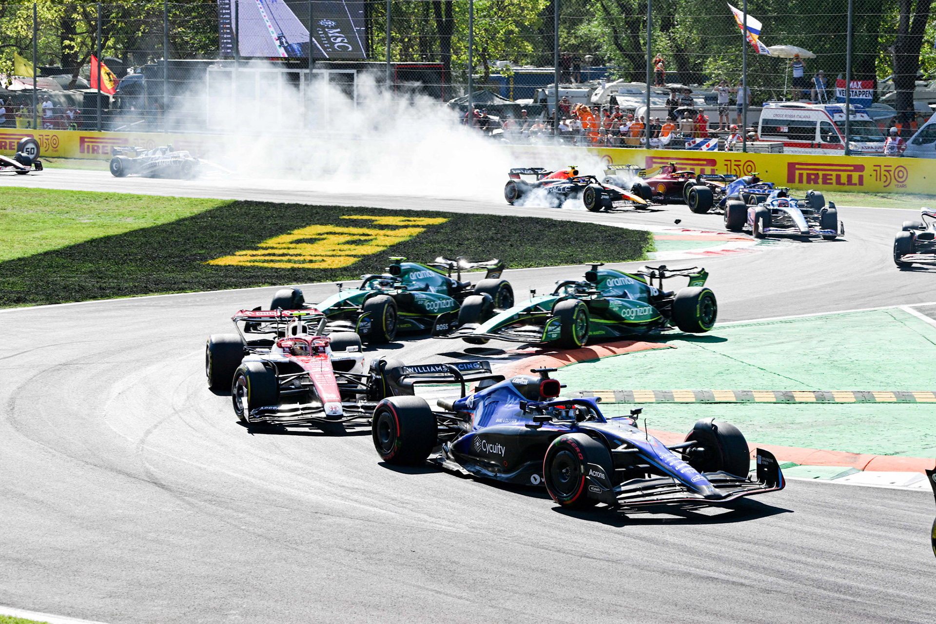 Nyck de Vries (NED) Aston Martin Cognizant Formula One Team; Formel 1 GP Italien Monza, Sonntag, 11.09.2022